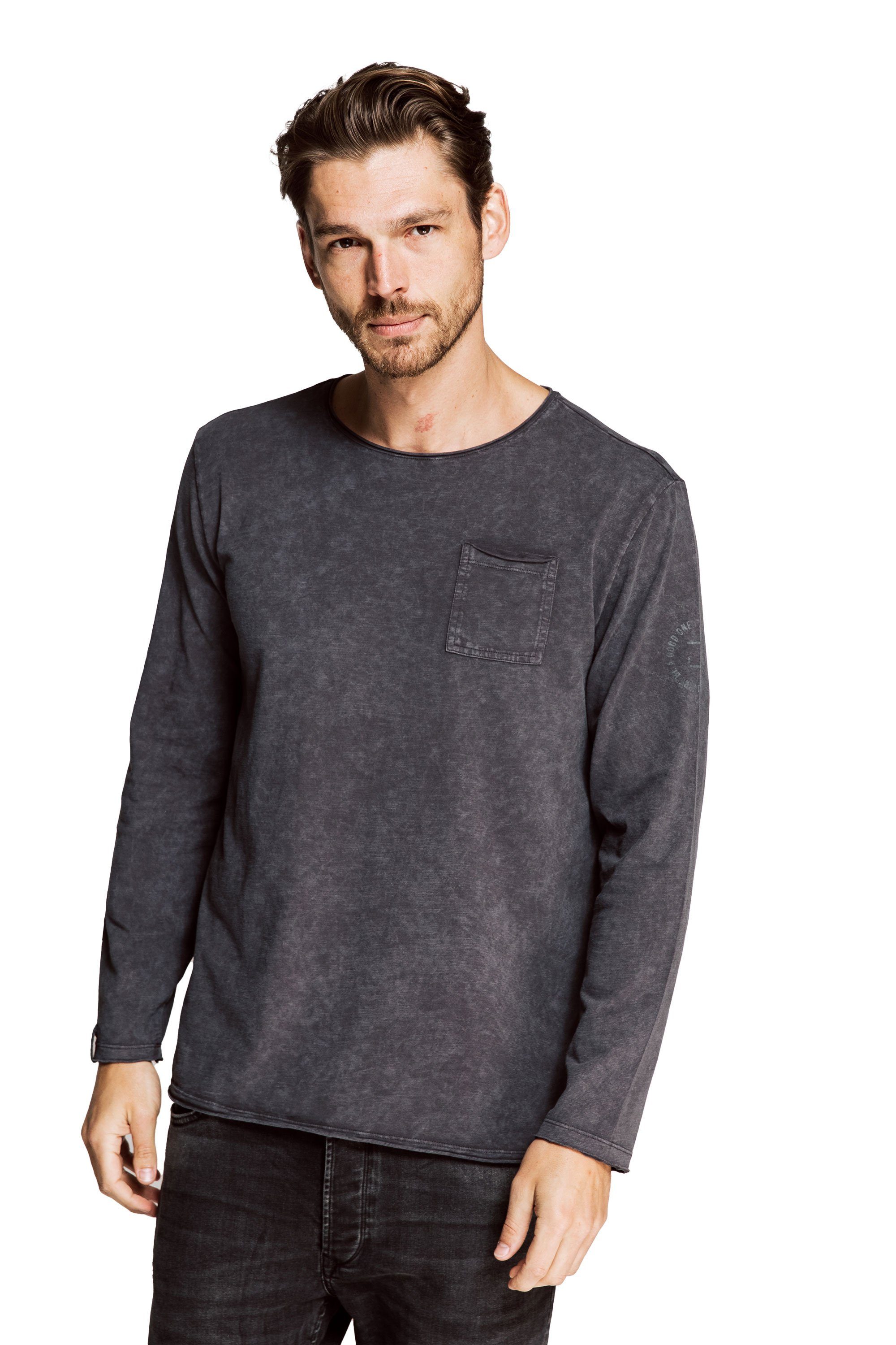 Zhrill Longsweatshirt Sweatshirt NICO Grey (0-tlg)
