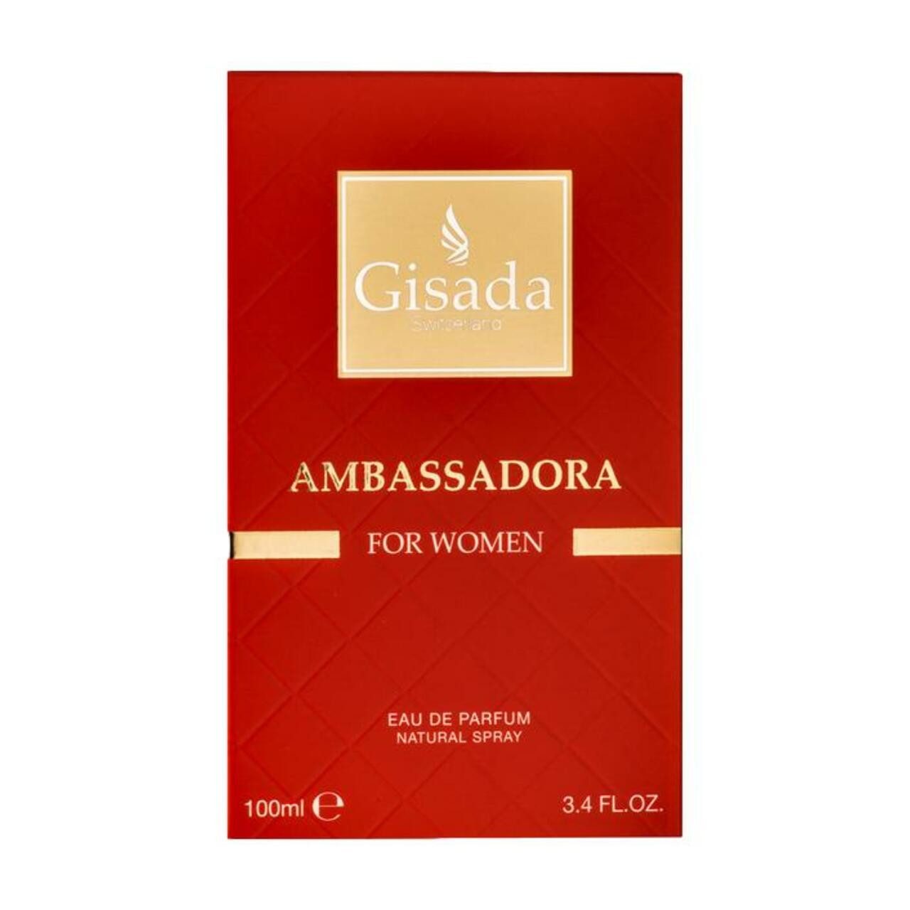 Gisada Eau de Parfum Ambassadora For Women EdP Nat. Spray, Damenduft, Fruity Sweet