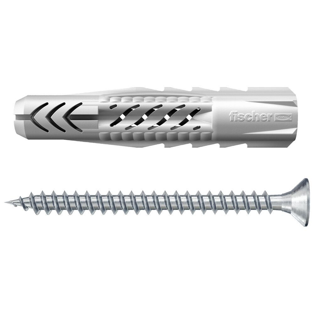 Schrauben- und Dübel-Set Fischer Universaldübel-Set UX 6.0 x 50 mm - 10