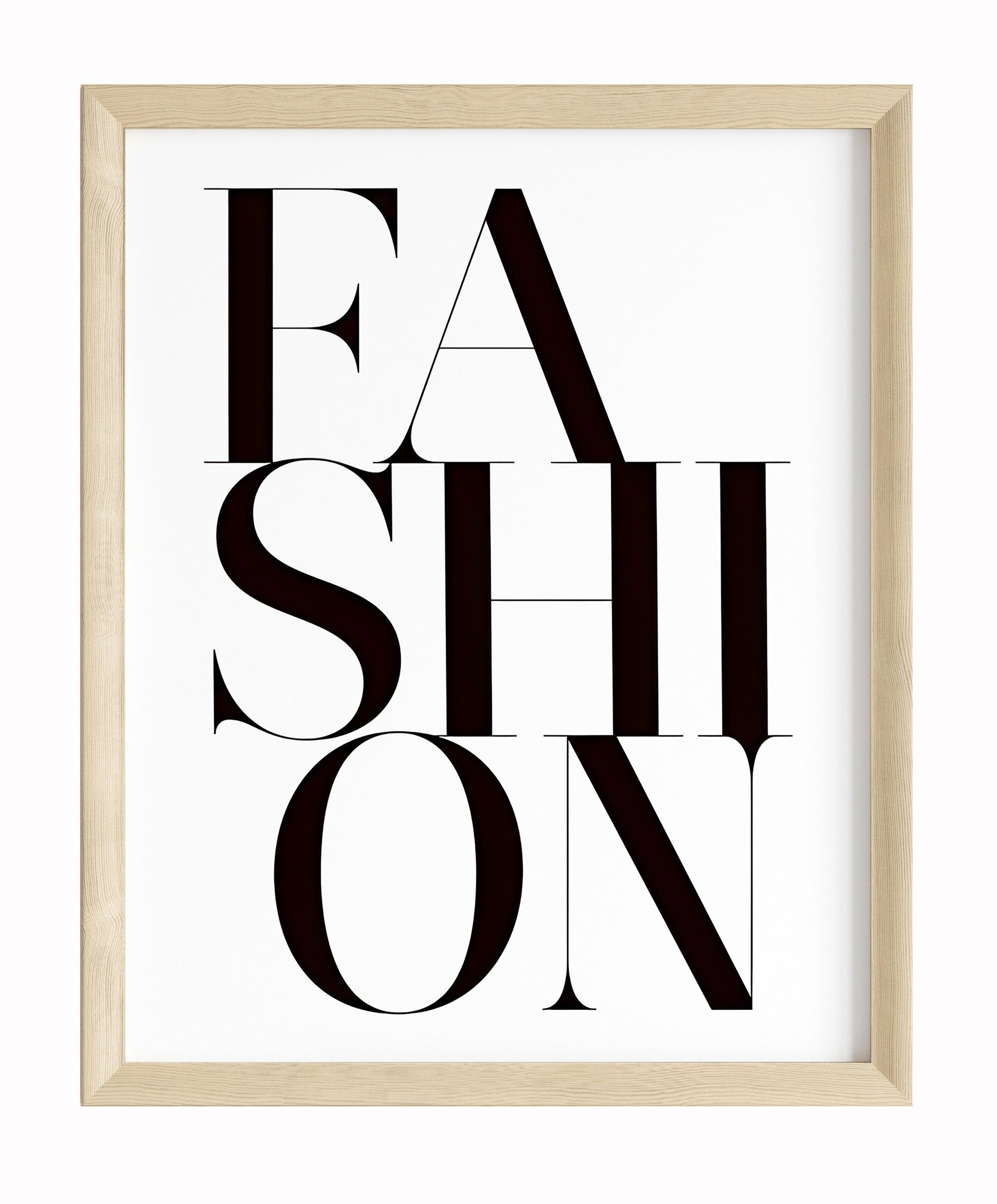 JUSTGOODMOOD Poster Premium ® Fashion Poster · ohne Rahmen, Poster in versc günstig online kaufen