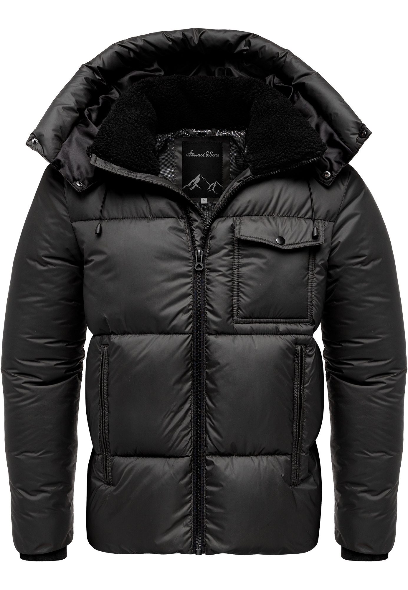 Amaci&Sons Winterjacke ONTARIO Winterjacke Herren Gefütterte Dicke Winter J günstig online kaufen