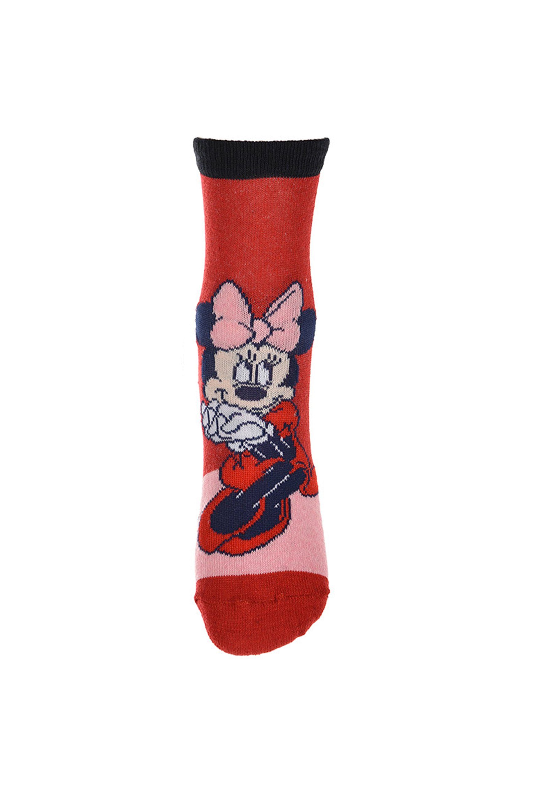 Strümpfe Socken Disney Kinder Minnie Socken Mouse Minnie Mädchen