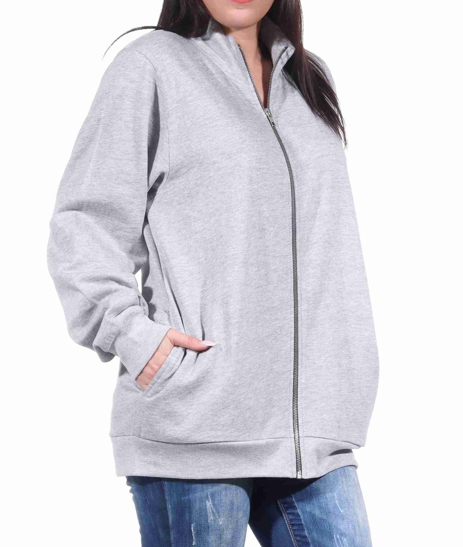 Normann Relaxanzug Damen Jacke für Hausanzug, Sportanzug oder Jogginanzug Oberteil