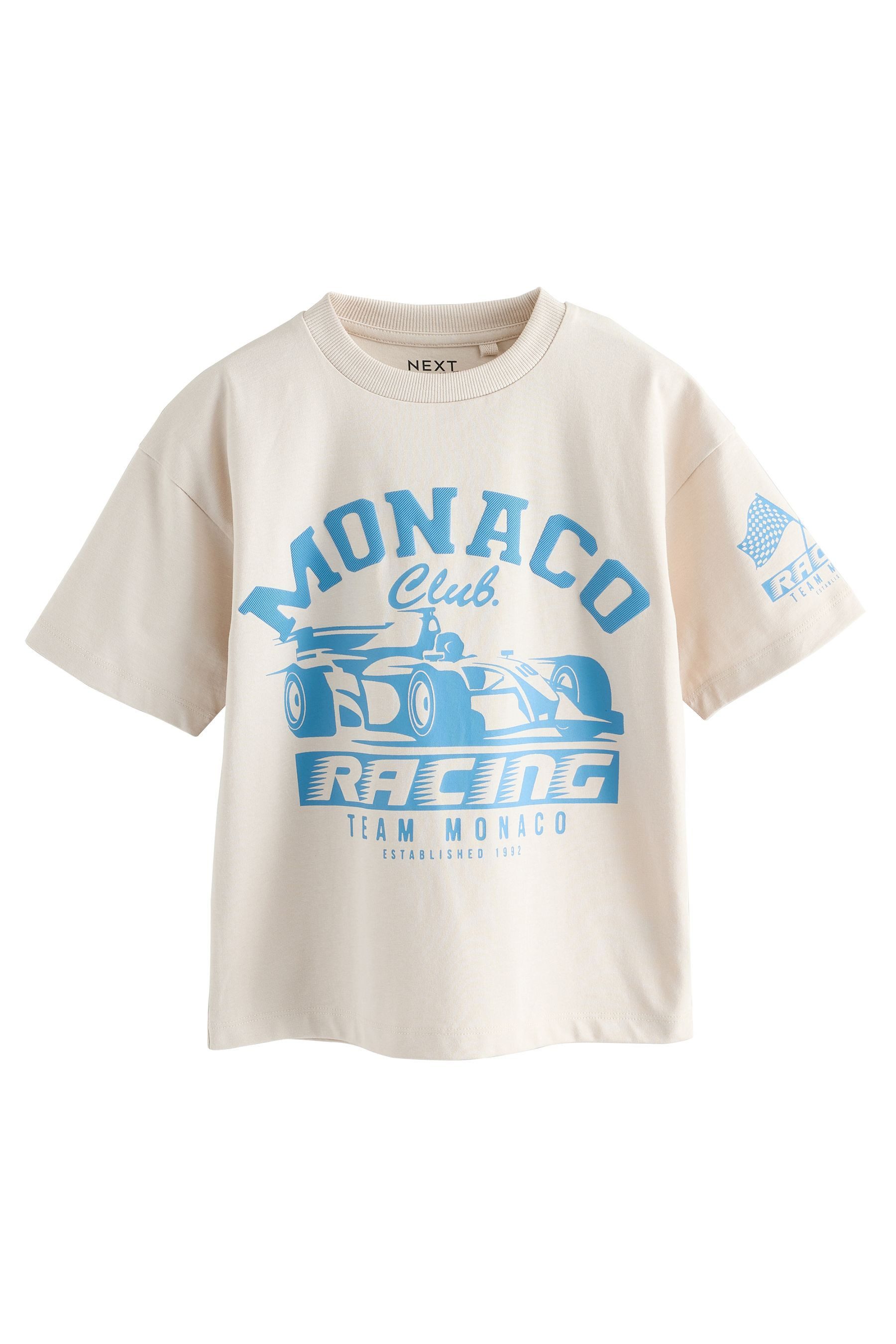 Next Print-Shirt Relaxed Fit Kurzarm-T-Shirt mit günstig online kaufen