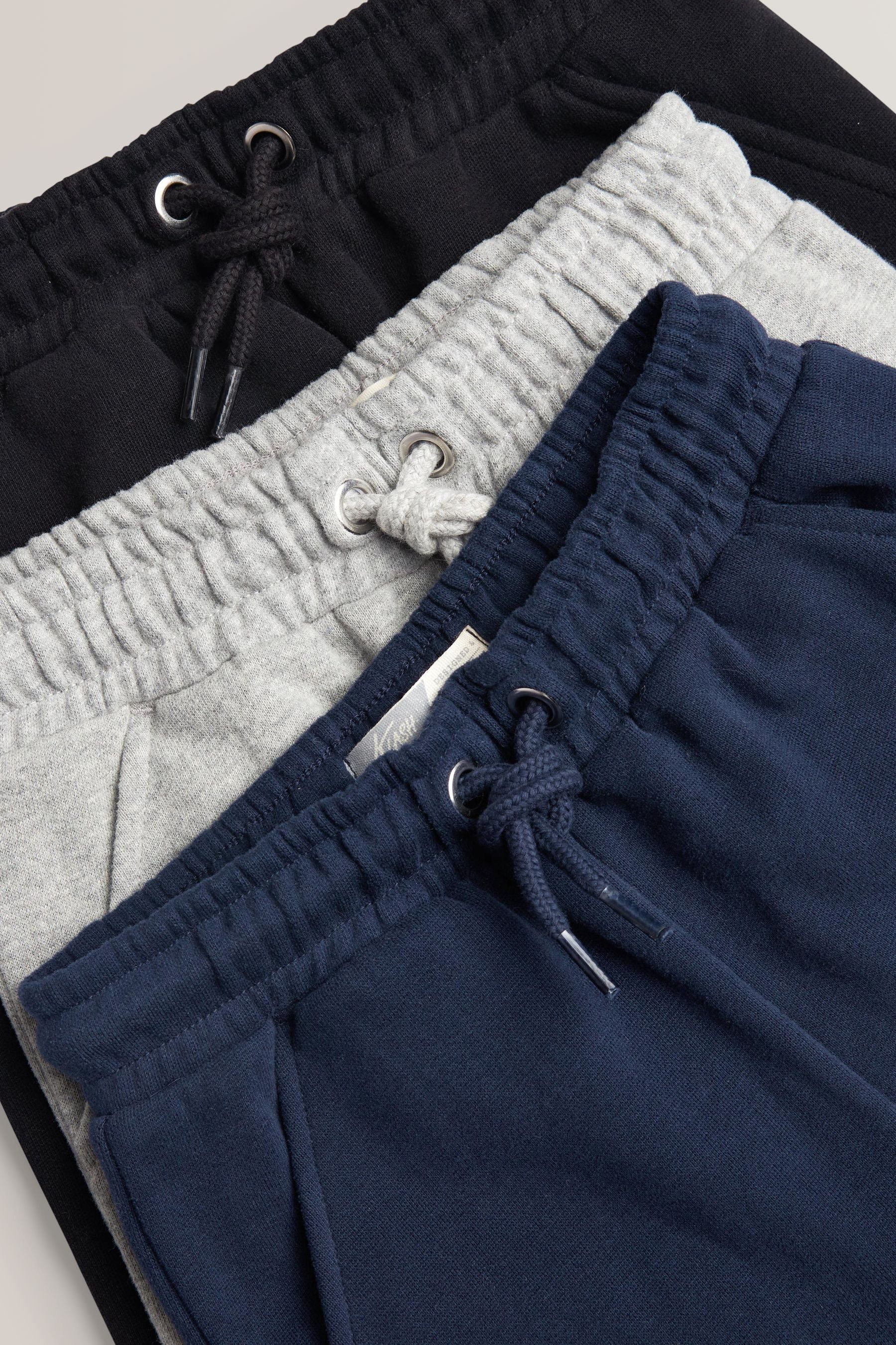 Next Jogginghose Weiche Jersey-Jogginghose, 3er-Pack (3-tlg)