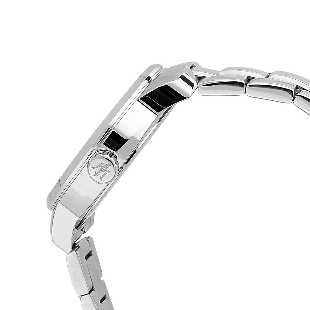 MASERATI Quarzuhr Maserati Herrenuhr SUCCESSO, (Analoguhr), Herrenuhr rund, groß (ca. 52x44mm) Edelstahlarmband, Made-In Italy