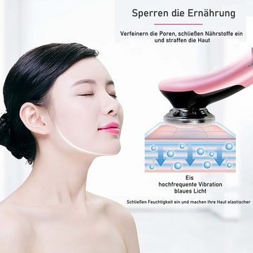 COOL-i ® Mikrodermabrasionsgerät, Anti-Aging-Gerät,Kälte+Wärme Massagetherapie,EMS