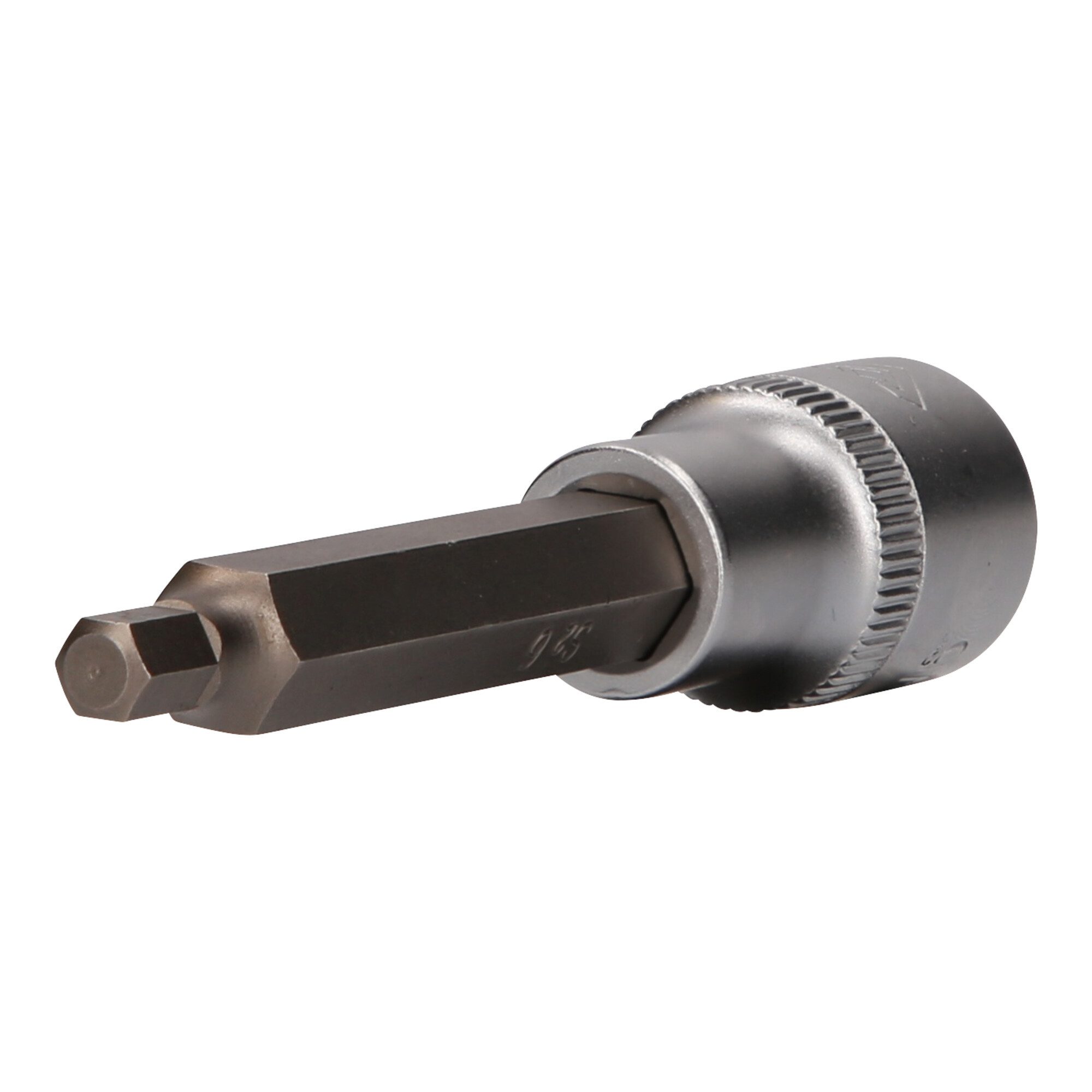 Brilliant Tools Steckschlüssel Brilliant Tools 1/2 Zoll Innensechskant Bit-Stecknuss, 100 mm lang, 6