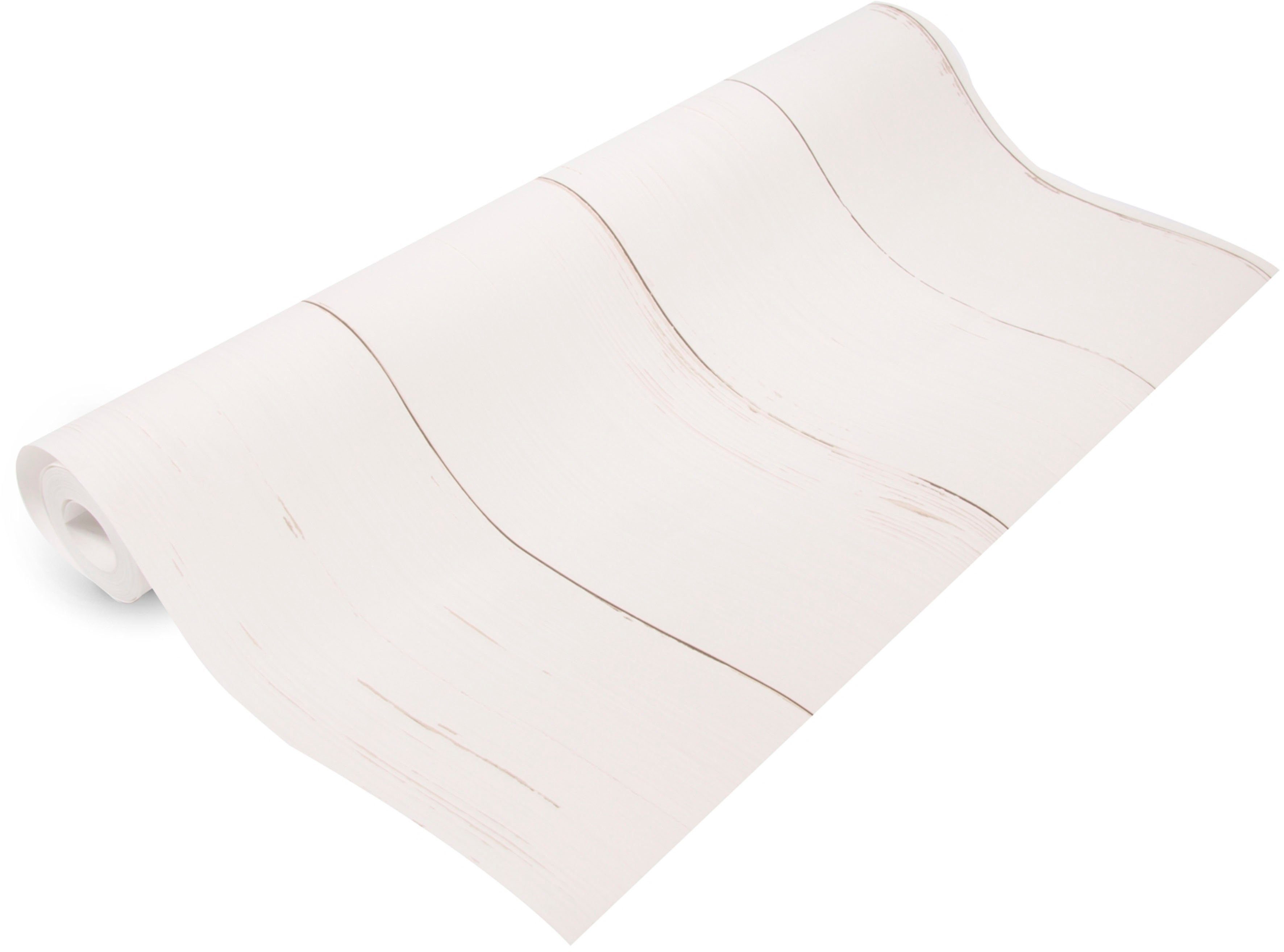 Superfresco Easy Vliestapete white wood, glatt, Holz, Holz 1000x52cm
