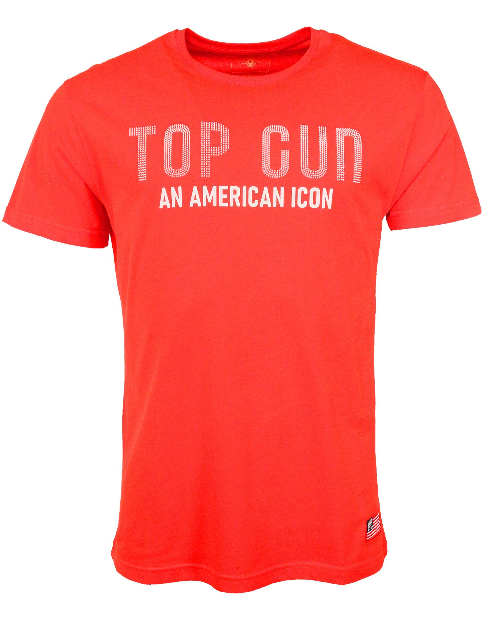 TOP GUN T-Shirt TG20212009 red