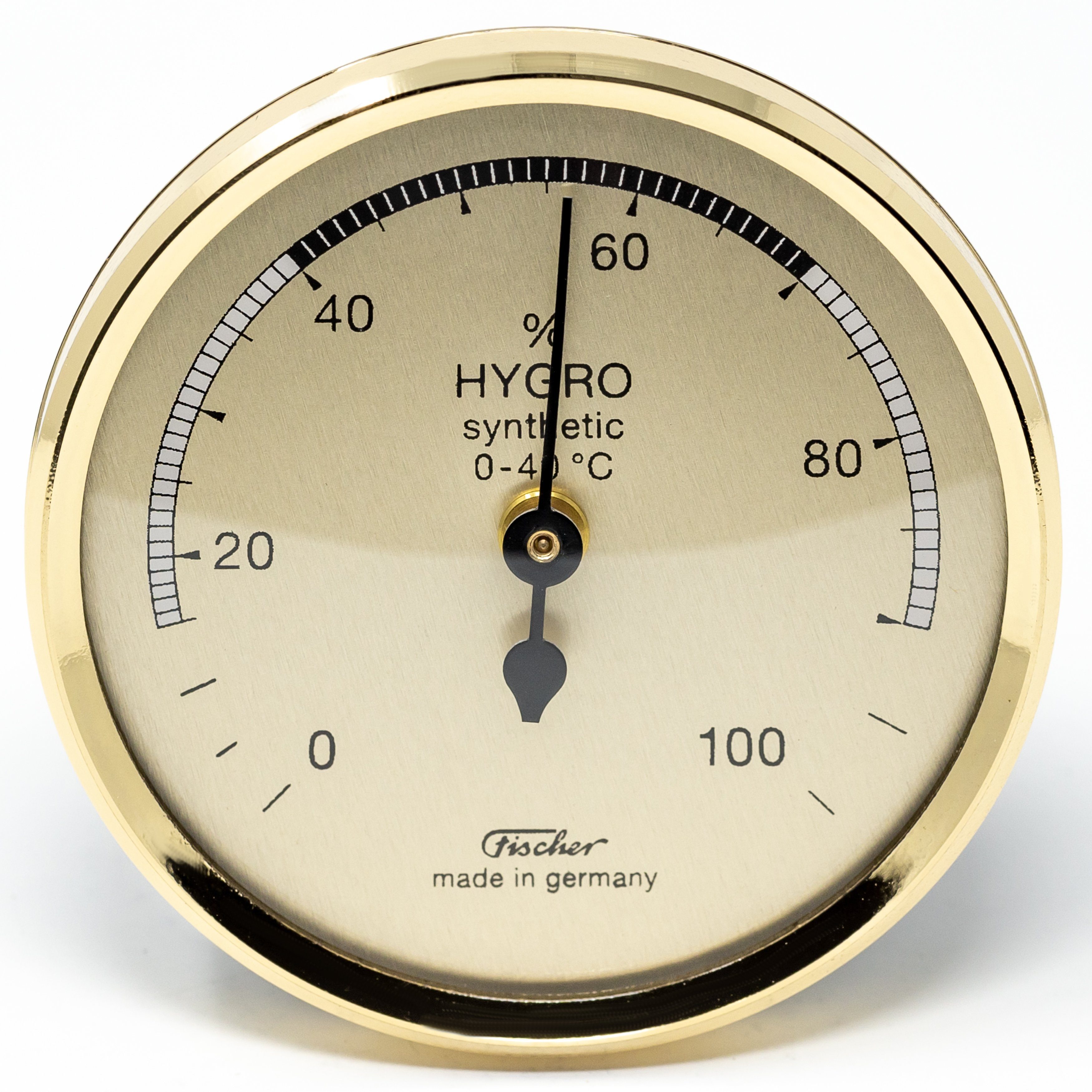 Fischer Hygrometer Fischer 150, Hygrometer synthetic 68 mm Made in Germany
