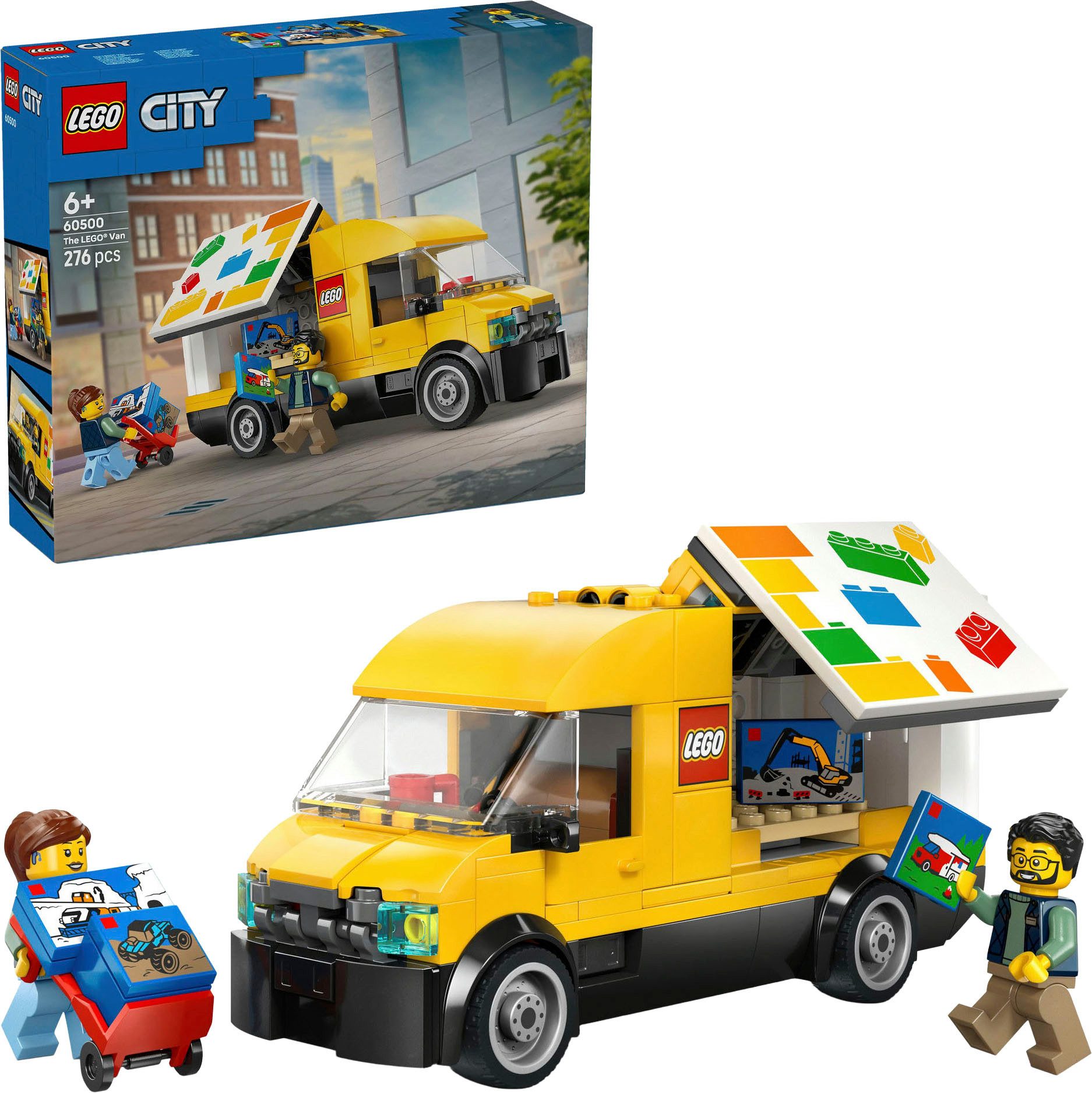 LEGO® Der LEGO Lieferwagen (60500), LEGO City Konstruktionsspielsteine, (27 günstig online kaufen