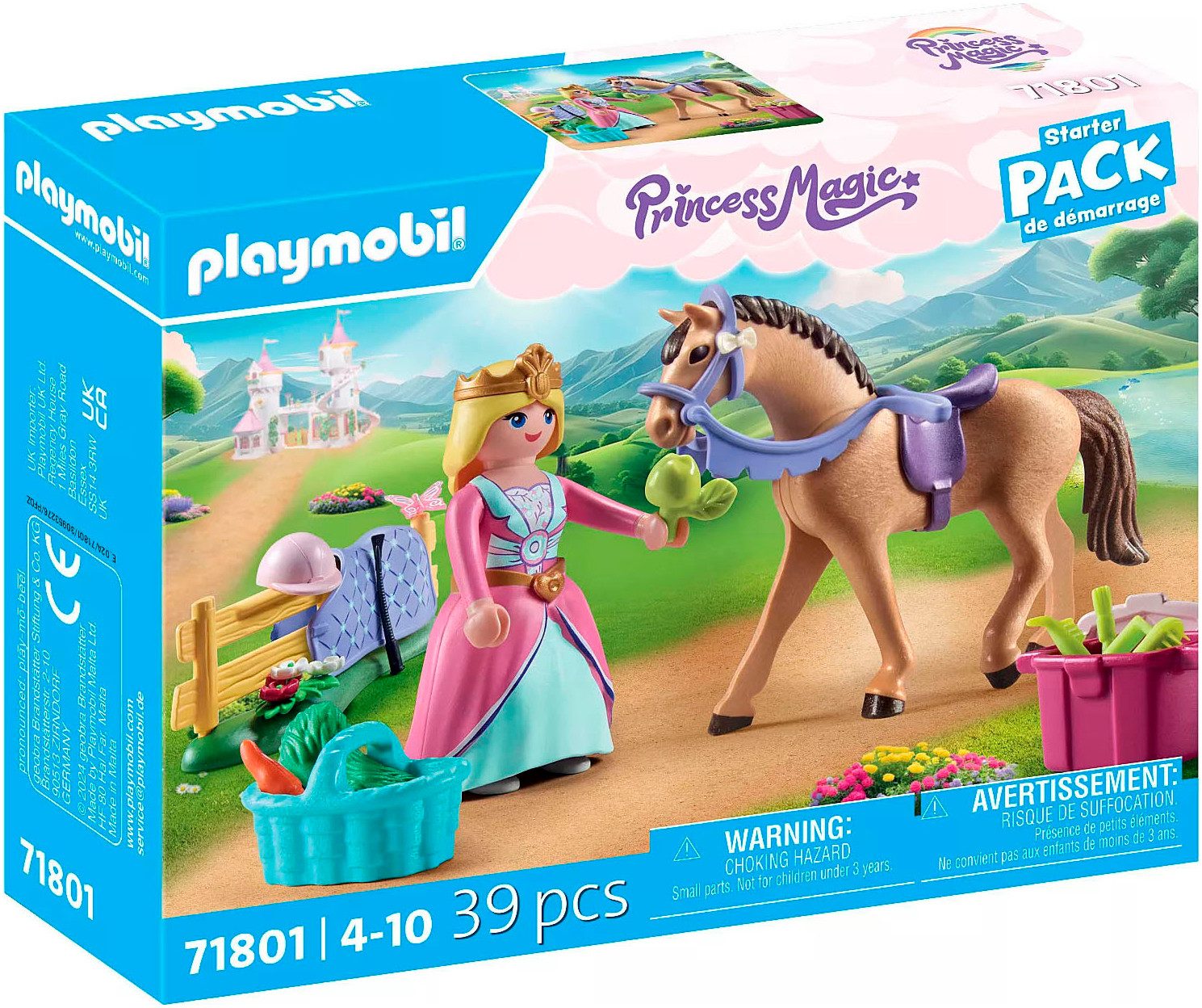 Playmobil® Prinzessin mit Pferd (71801), Playmobil Princess Magic Konstrukt günstig online kaufen