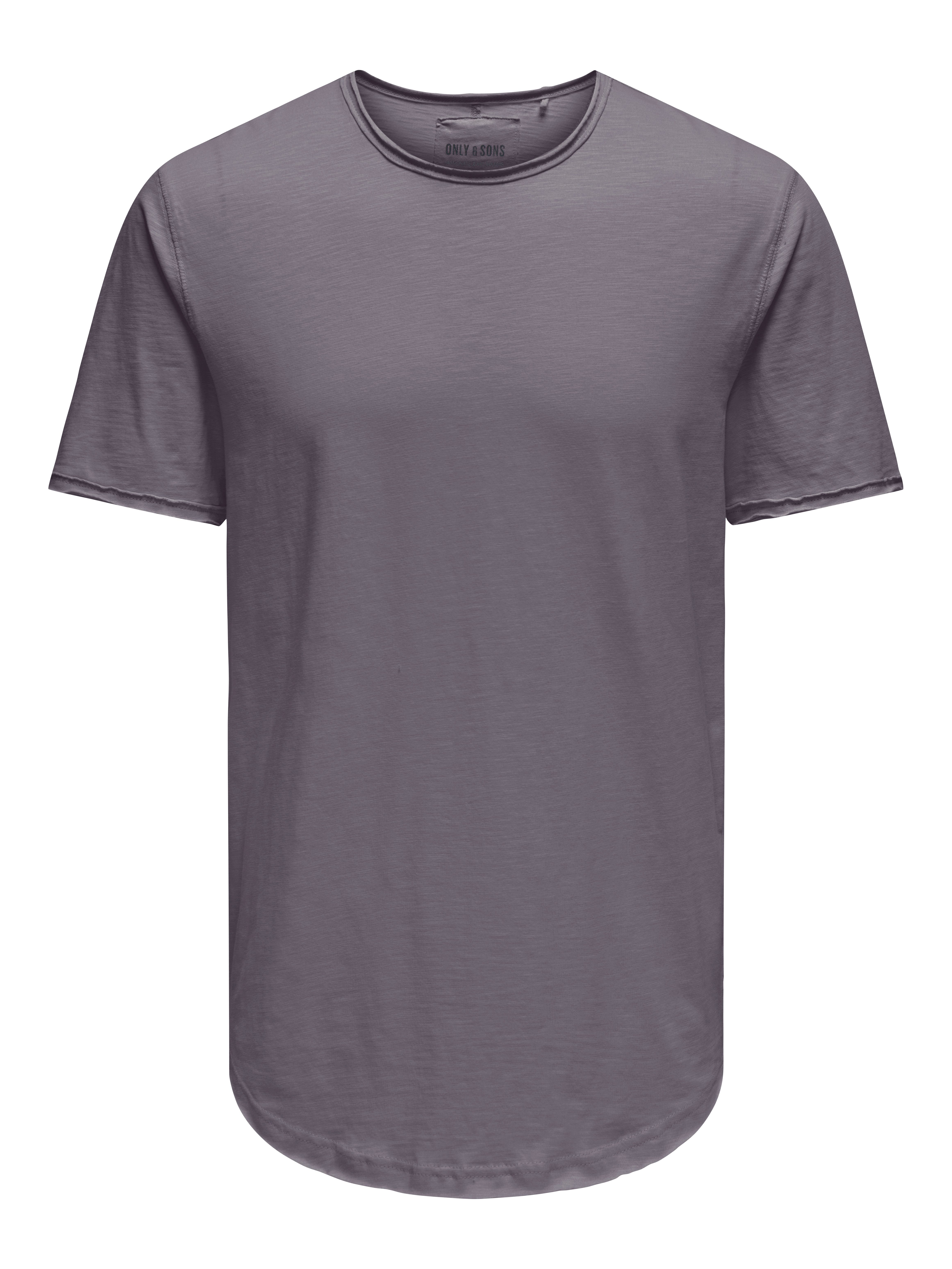 ONLY & SONS Rundhalsshirt ONSBENNE LONGY SS TEE NF 7822 NOOS