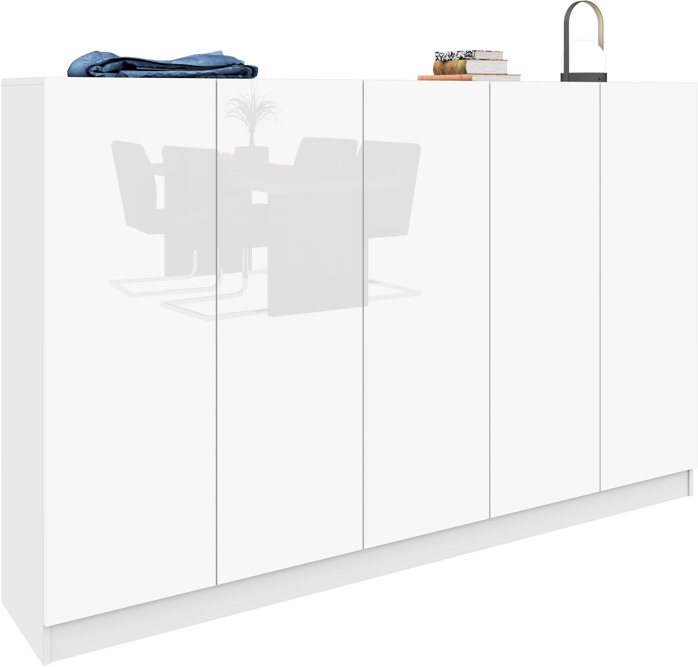 weiß hochglanz | Korpus: weiß matt