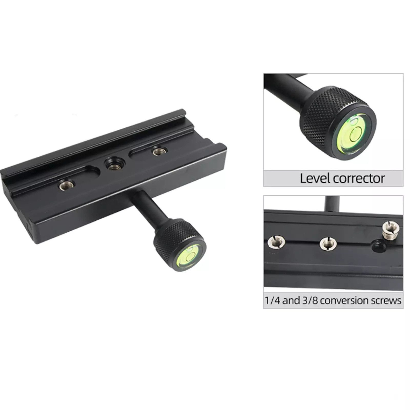 BEXIN Kamerahalterung 120mm verlängerte Stativ Konvertierungsklemmhalterung für DSLR Kamera