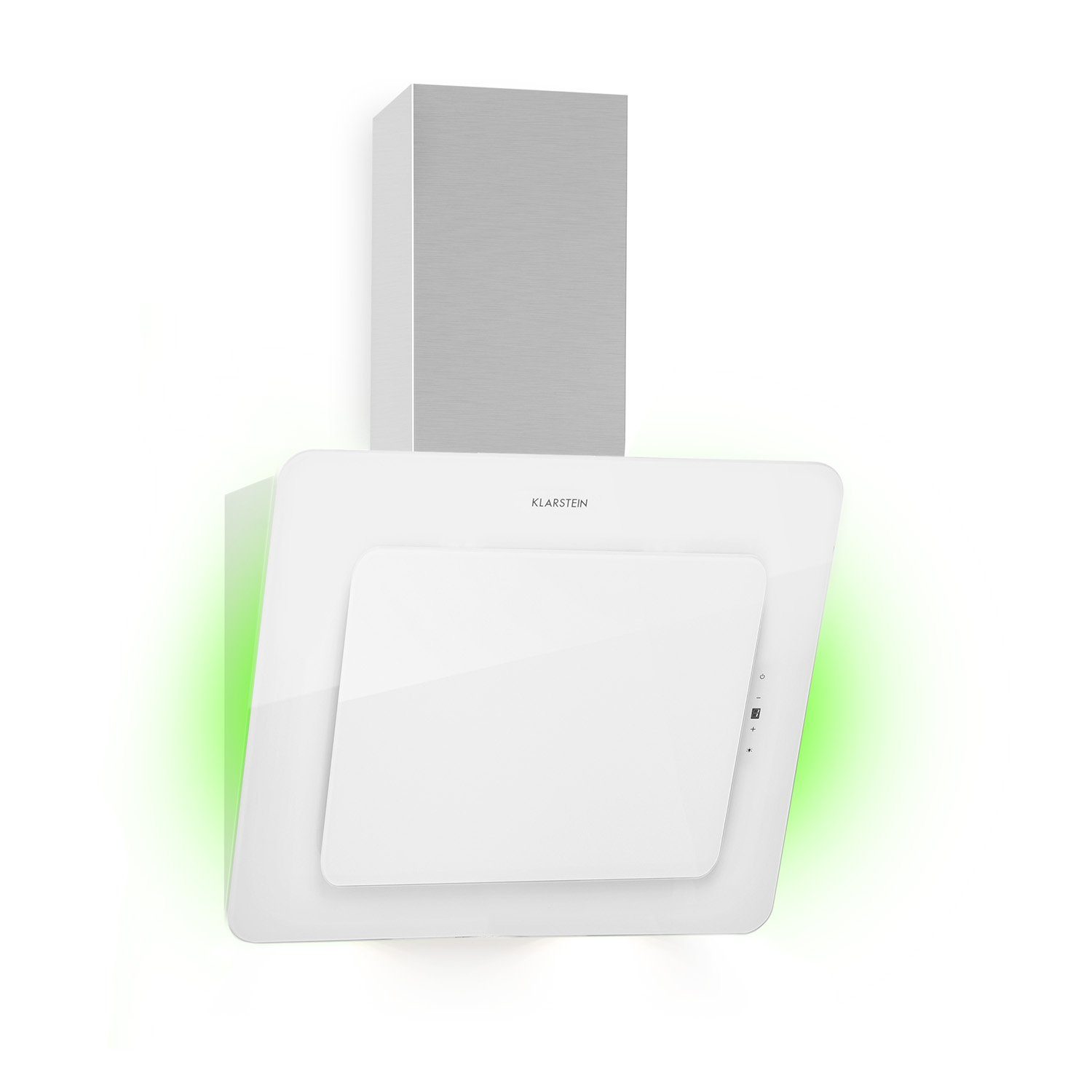 Klarstein Deckenhaube Helena Helena, Dunstabzugshaube 595 m³/h LED-Display weiß