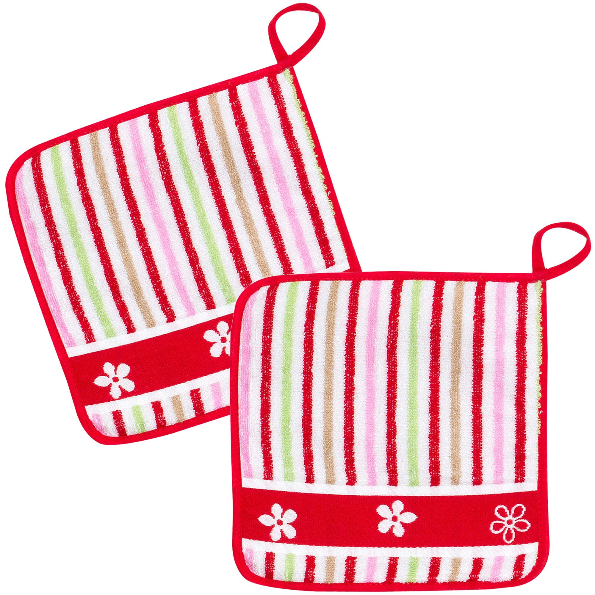 Kracht Topflappen Blümchen, (Set, 2-tlg., 2-teilig), günstig online kaufen