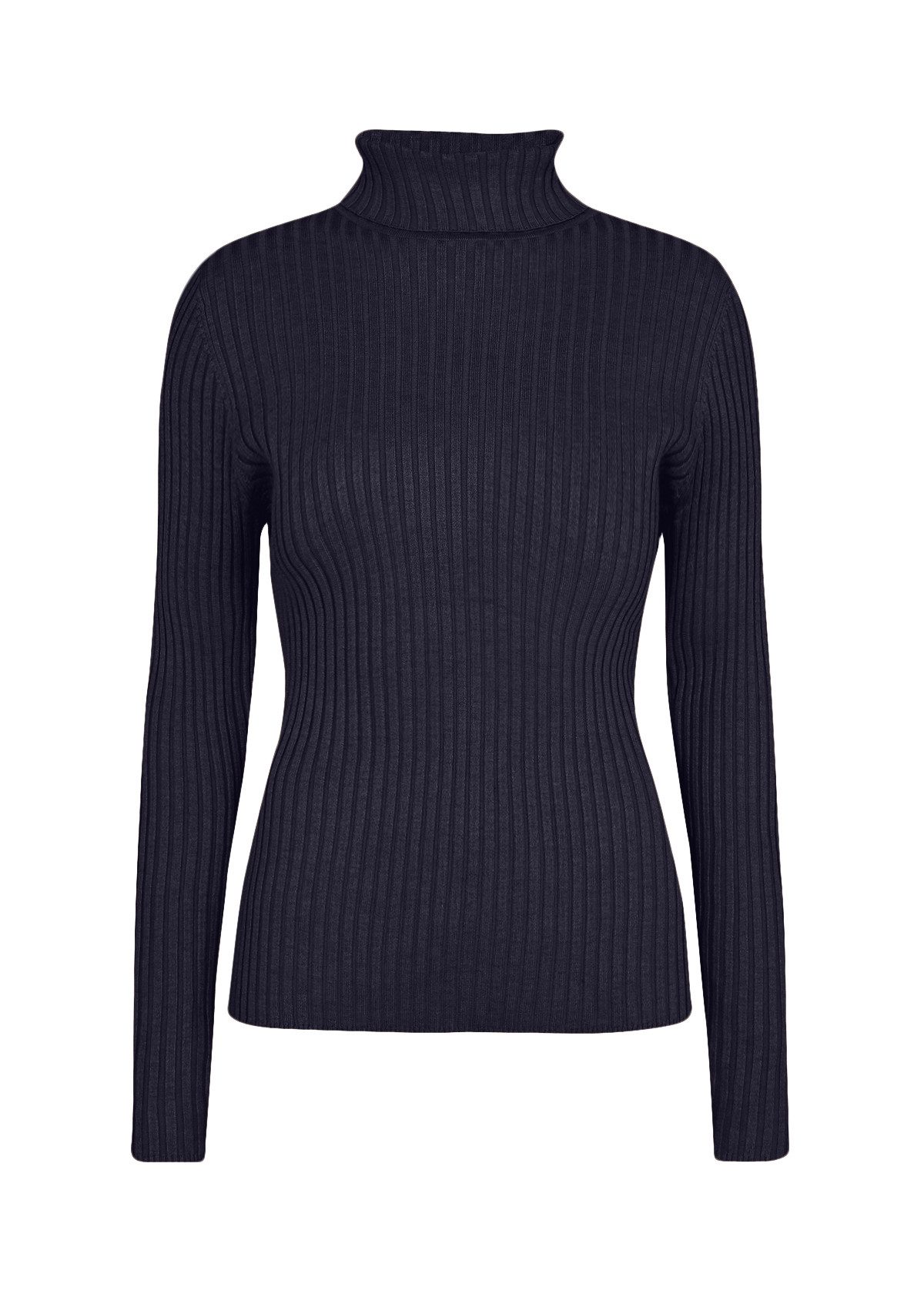 soyaconcept Rollkragenpullover SC-DOLLIE 483 Viskosemischung, Rippstrick, Rollkragen