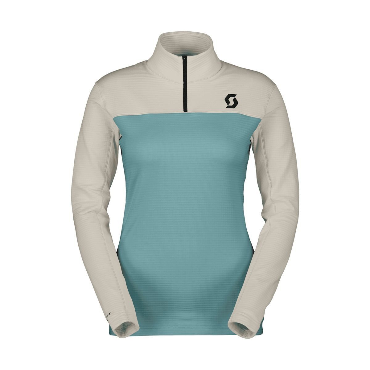 Scott Sweatshirt Pullover W's Defined Light Leichter, atmungsaktiver Midlayer mit Stretch und 1/4-Reißverschluss