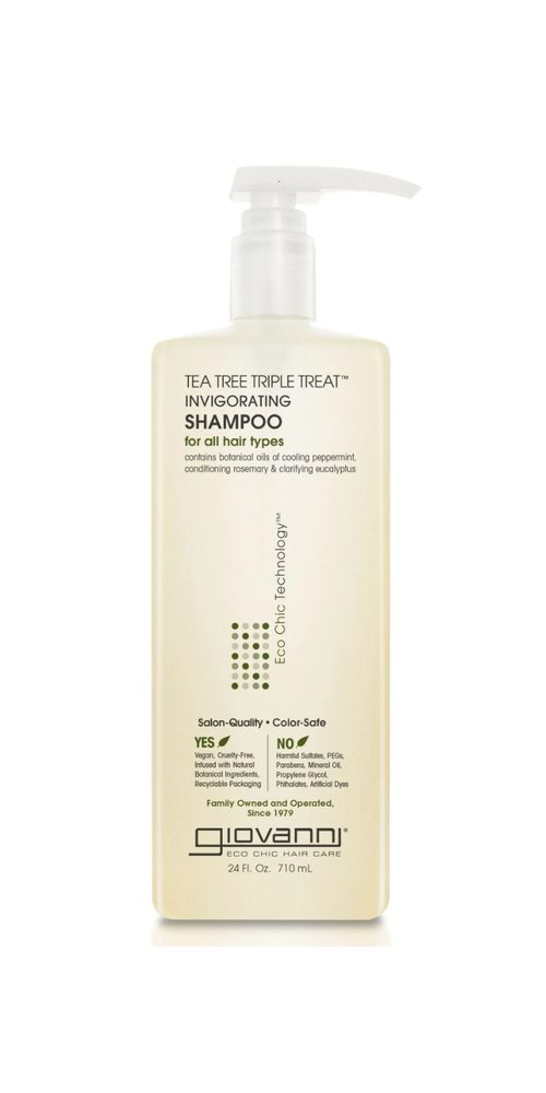 Giovanni Haarshampoo Giovanni Tea Tree Triple Treat Shampoo 710ml