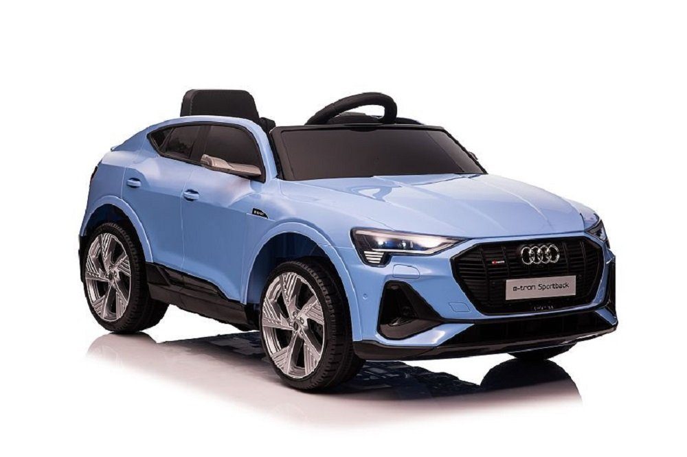 ES-Toys Elektro-Kinderauto Elektroauto Audi E-Tron, Belastbarkeit 30 kg, EVA-Reifen, Allradantrieb, Fernbedienung