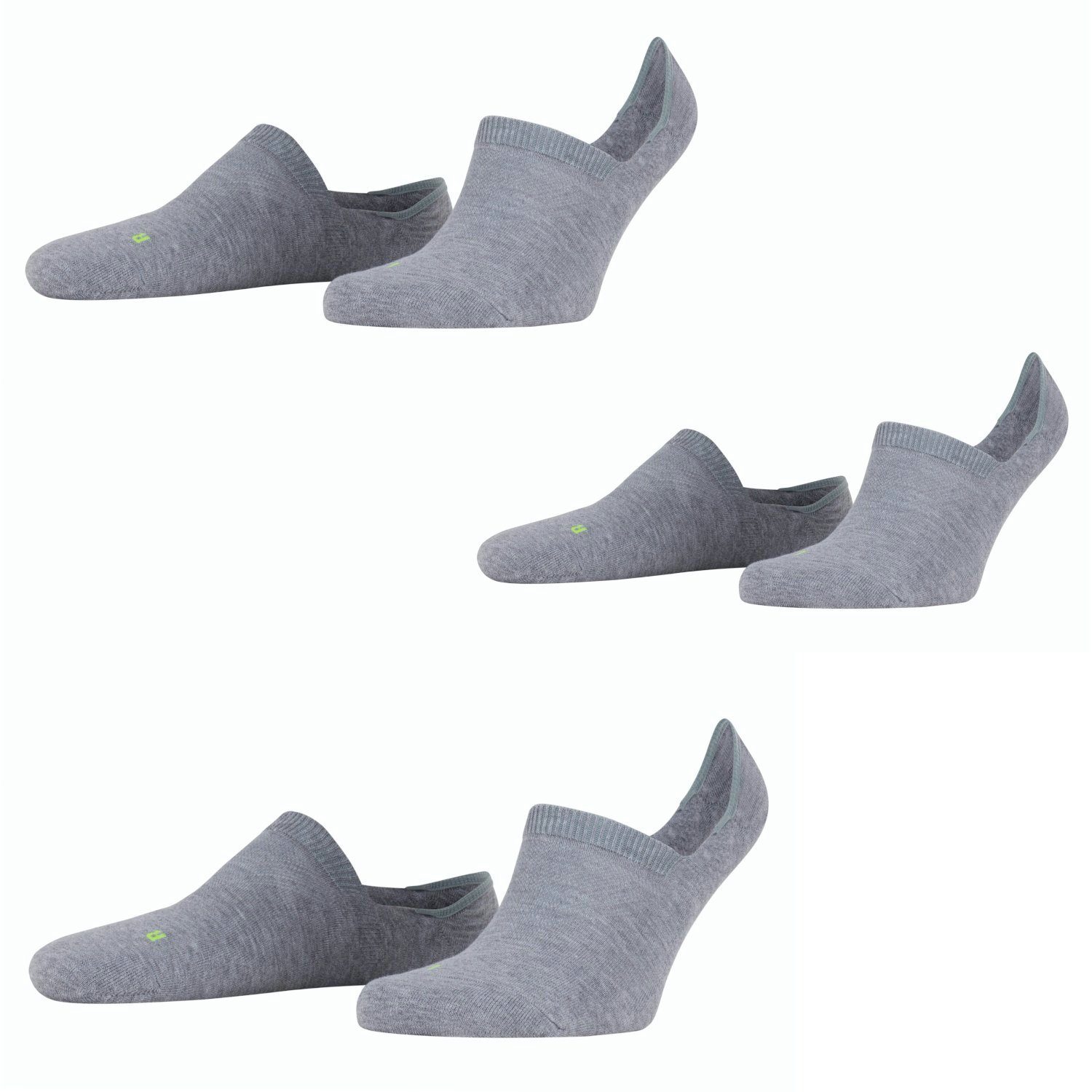 Sneaker Grau Paar Cool Paar) versch. 16601 Set (3 FALKE IN 3 Farben Kick Lieblingsversand Socken in Sneakersocken