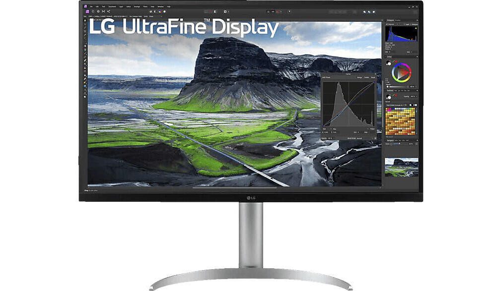 LG LG 32UQ850V-W.AEU TFT-Monitor (3840 x 2160, 5 ms Reaktionszeit, 60 Hz, IPS Panel)