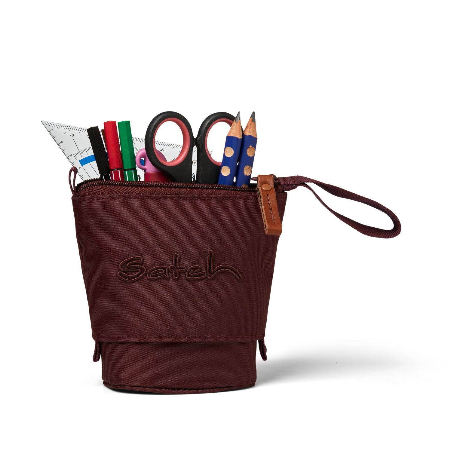 Satch Schulranzen Pencil Slider Nordic Ruby (1 Stück), Mäppchen, Stifthalter, Etui