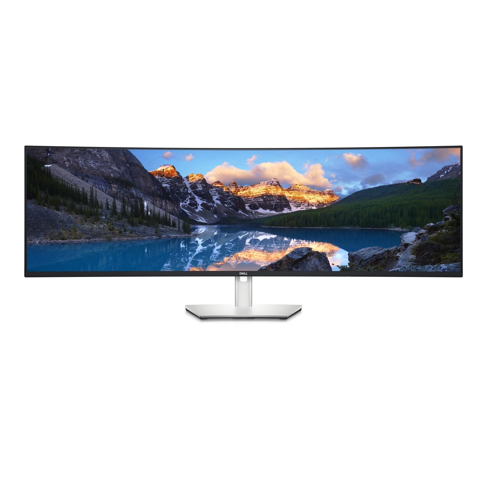 Dell UltraSharp 49 Curved USB-C Hub Monitor - U4924DW 124,46cm 49Zoll IPS TFT-Monitor (5120 x 1440 px, 5K Ultra HD, 14 ms Reaktionszeit, 60 Hz, IPS, Curved, Lautsprecher, HDCP, Höhenverstellbar)