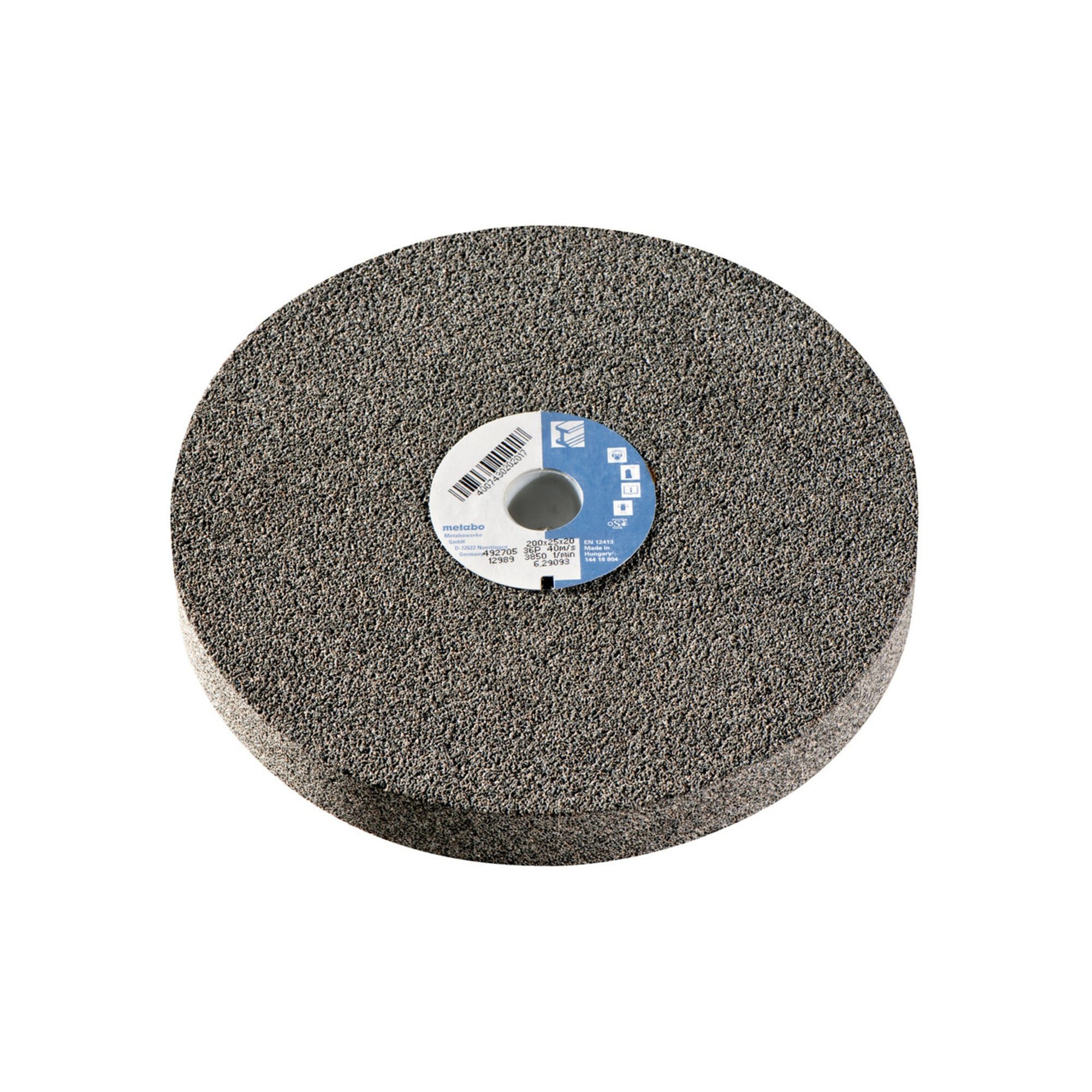 metabo Schleifbockscheibe Metabo Schleifscheibe 125x20x20 mm, 60 N, Normalkorund, für Doppelschl