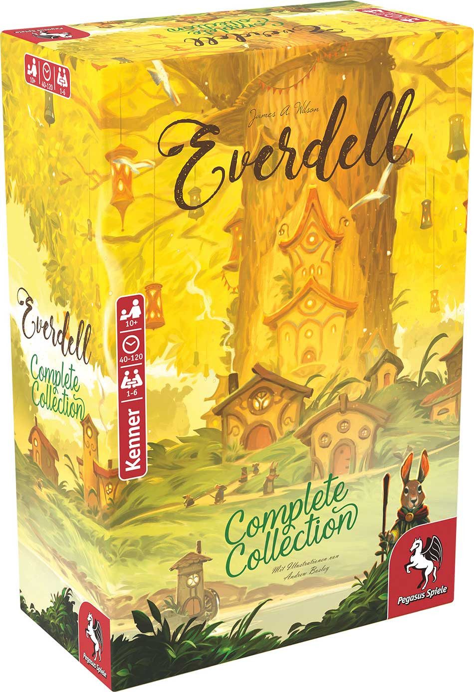 Everdell: Pearlbrook - Deutsche Erweiterung Für Das Beliebte Brettspiel Mit Unterwasserwelt