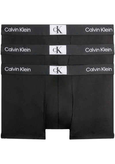 Calvin Klein Underwear Trunk CK LOW RISE TRUNK 3PK mit Calvin Klein Logo-Elastikbund