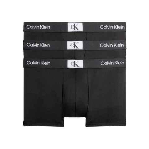 Calvin Klein Underwear Trunk CK LOW RISE TRUNK 3PK mit Calvin Klein Logo-Elastikbund
