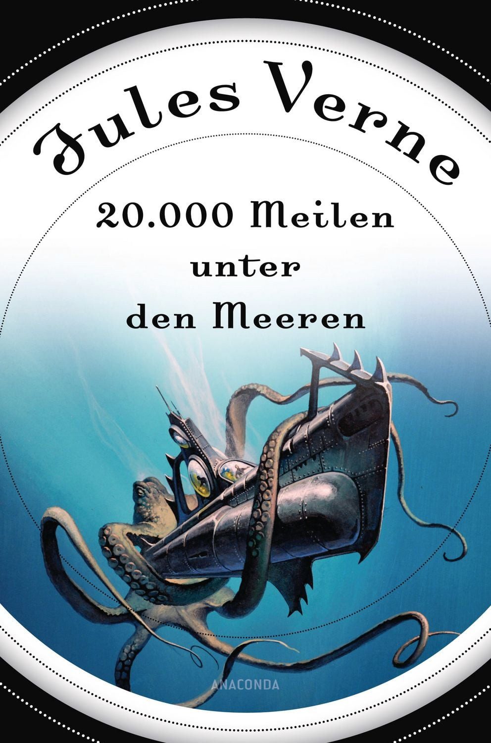 20000 Meilen unter den Meeren (Roman) - mit Illustrationen / Jules Verne
