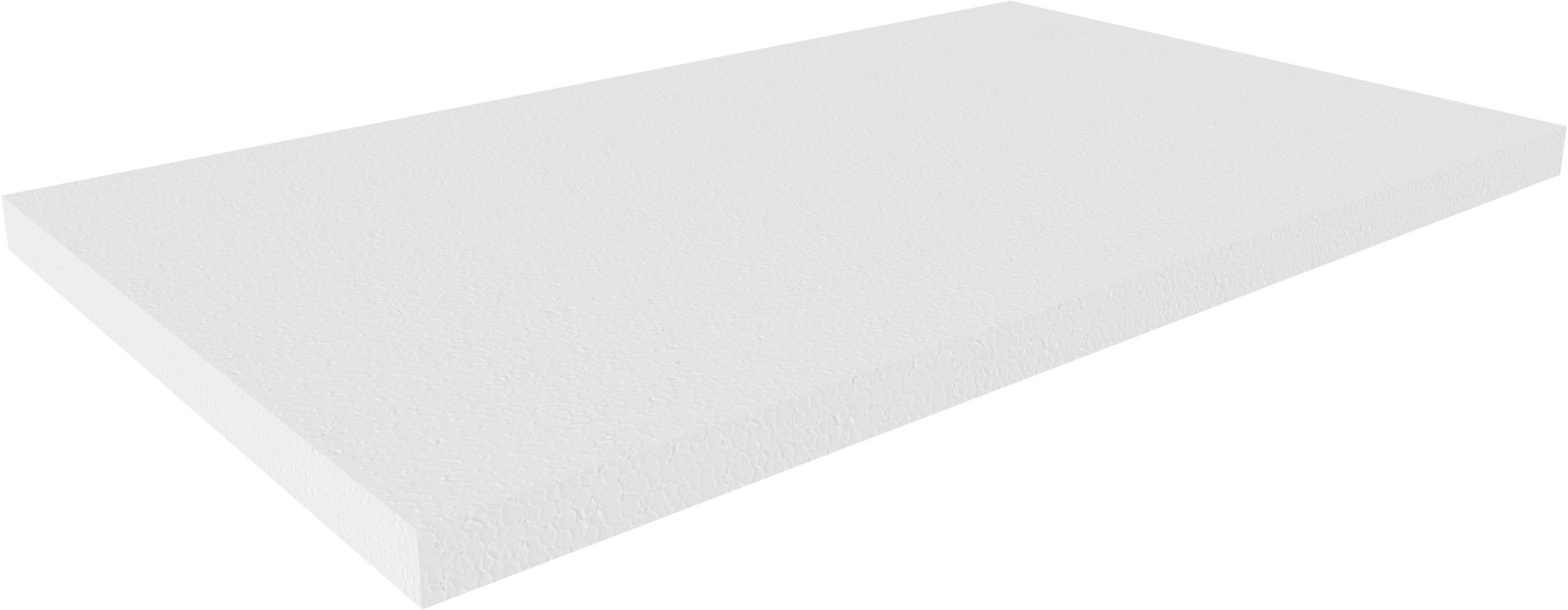 VBS Styropor-Teil Platte, 50 cm x 30 cm x 2 cm