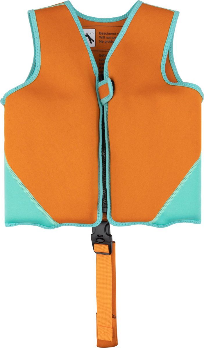 Swim Essentials Schwimmweste Schwimmweste Orange Grün 18-30kg 31 x 36 cm, Swim Vest Weste chwimmhilfe
