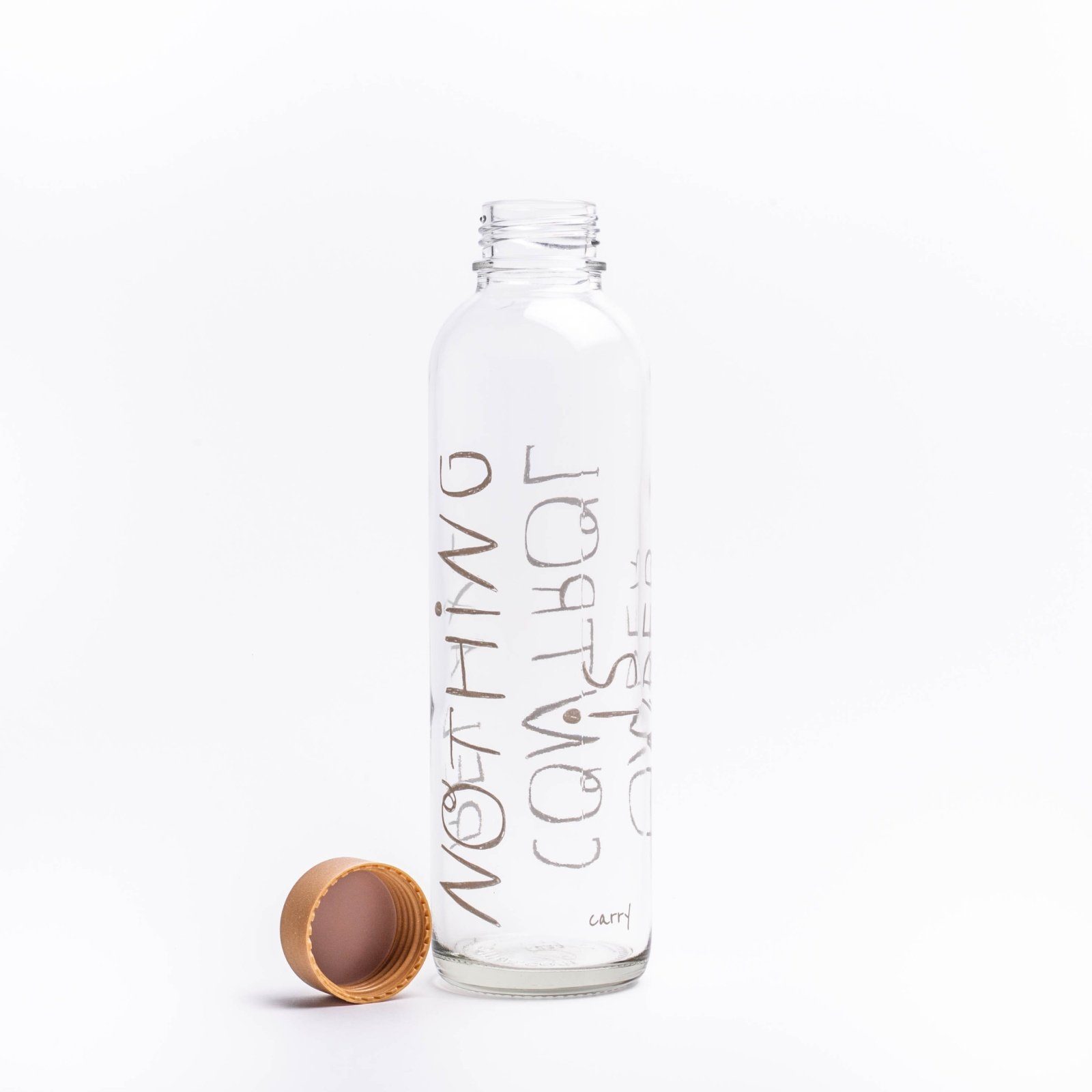 0.7 CARRY yogabox produziert Trinkflasche l Regional RELAX GLAS,