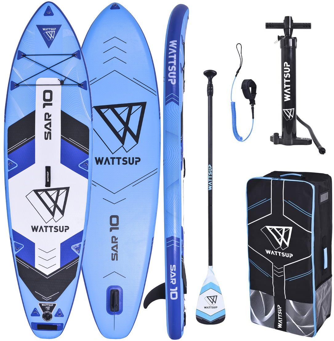 SUP-Board WattSUP SAR 100 SUP Board Stand Up Paddle Surf-Board Paddel ISUP