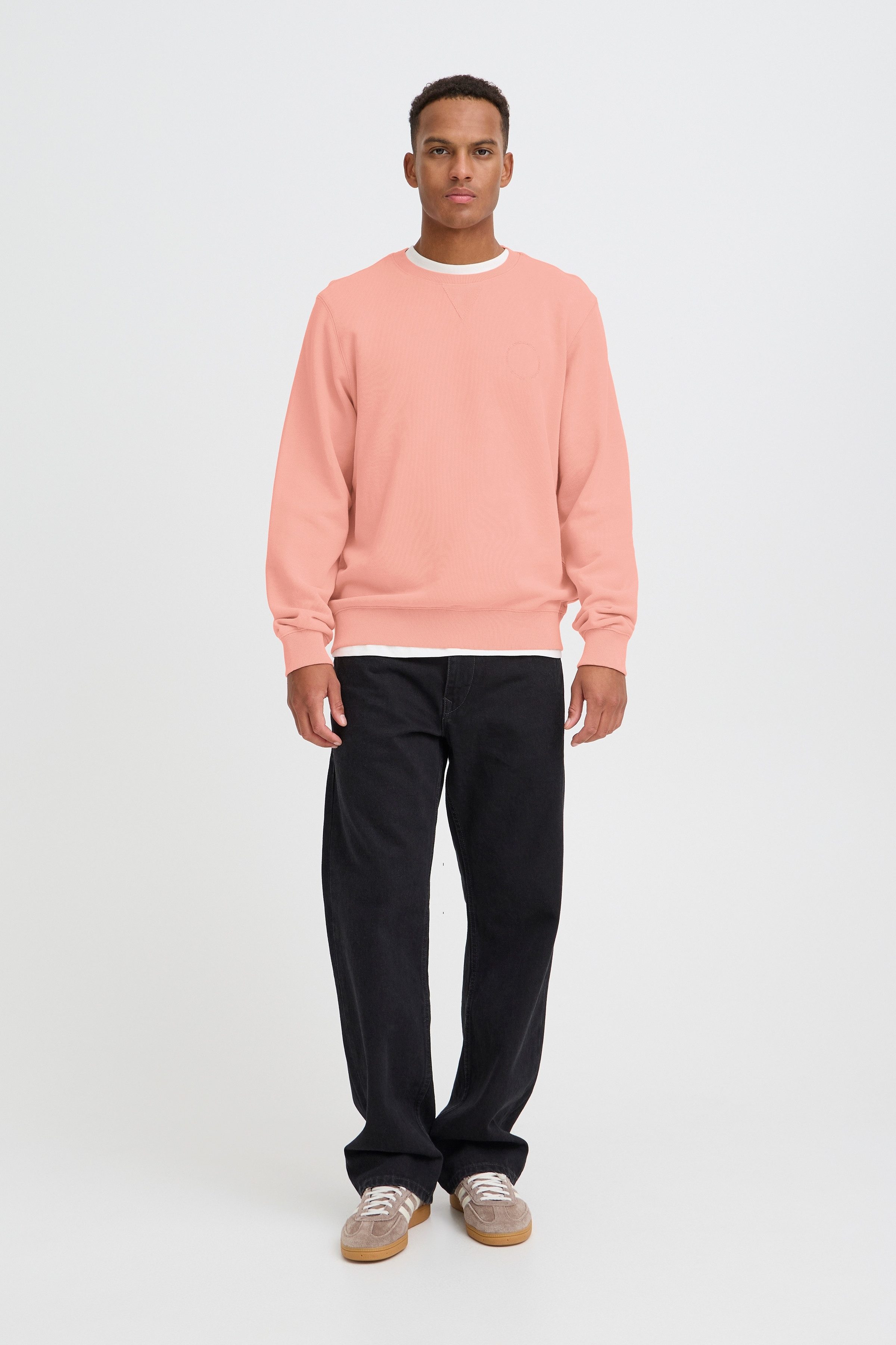 Blend Sweatshirt BHFACTOR CREW SWEATSHIRT aus Baumwolle und Sweatware, Regular Fit, mit Rundhalsausschnitt