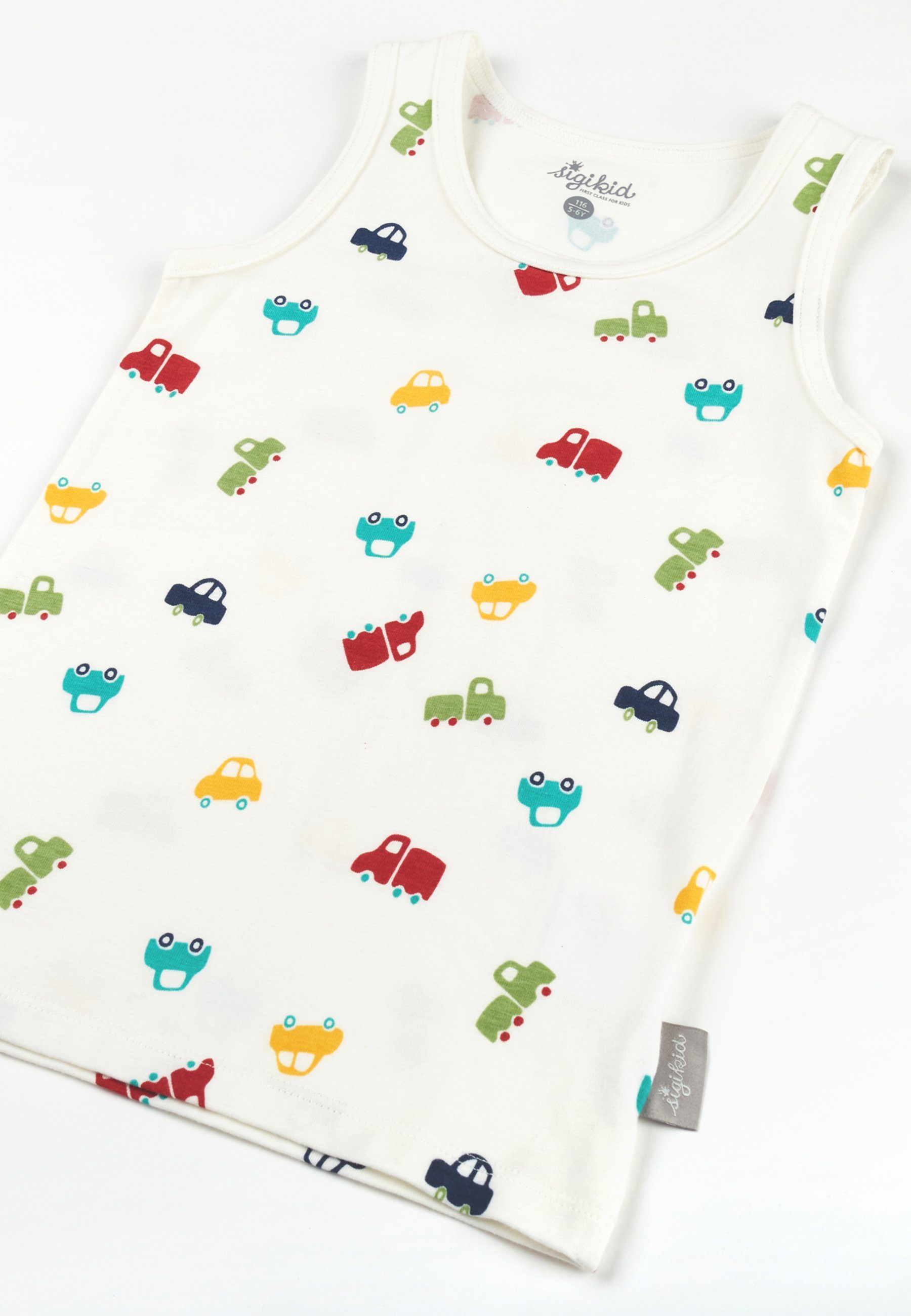 Sigikid Unterhemd Kinderunterwäsche Unterwäsche (2-St) mehrfarbig/weiß Set
