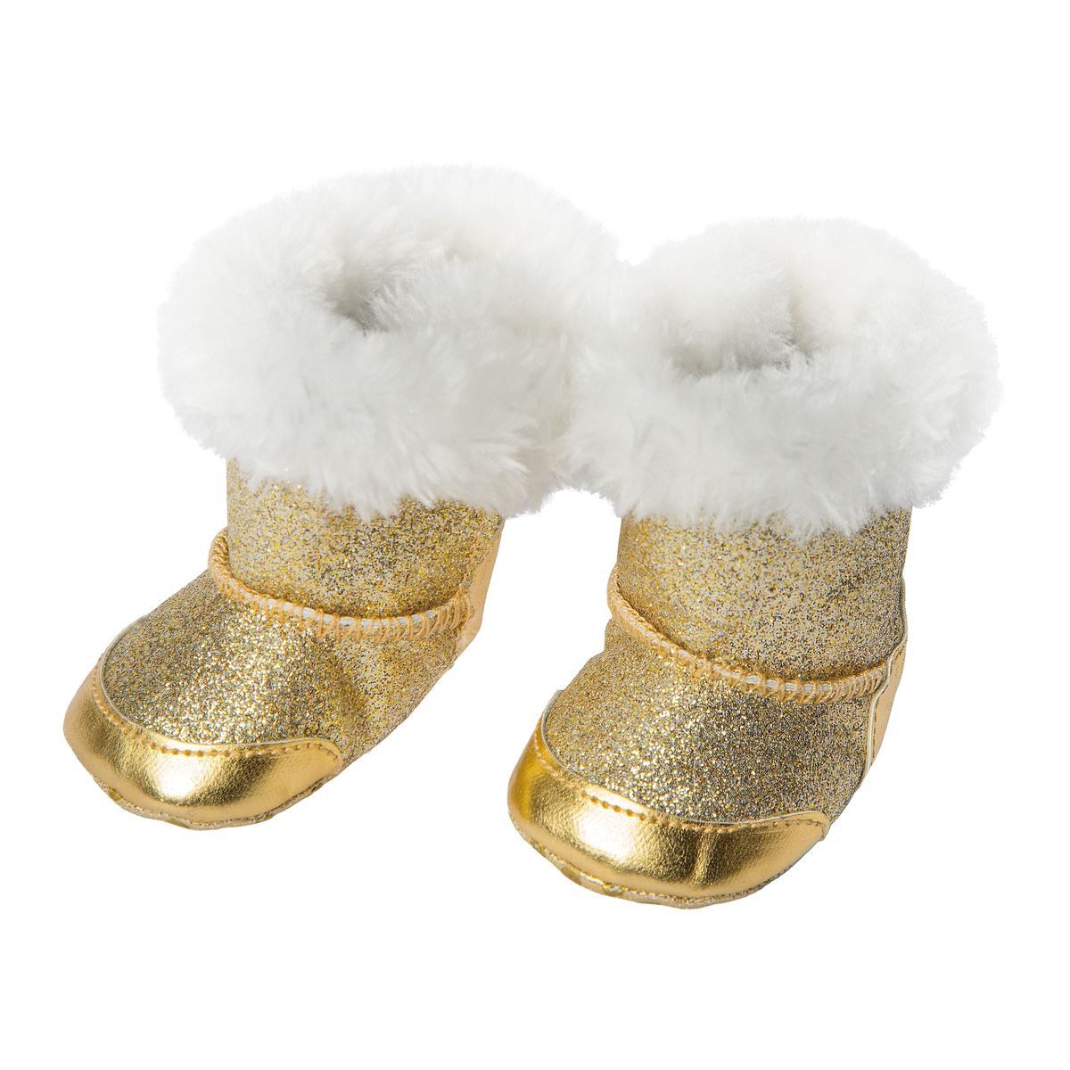 Heless Puppenkleidung Goldstiefel Größe 38-45cm