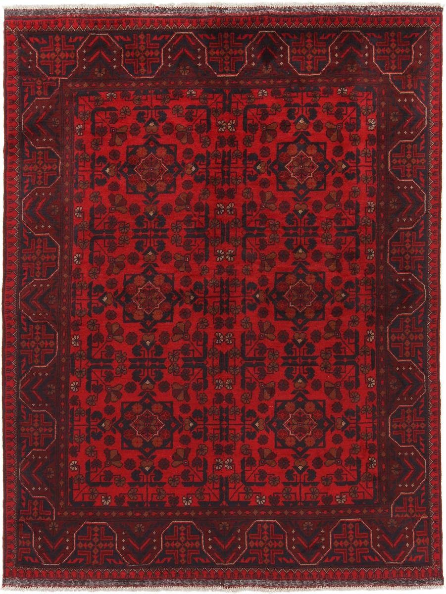Orientteppich Khal Mohammadi 152x196 Handgeknüpfter Orientteppich, Nain Trading, rechteckig, Höhe: 6 mm