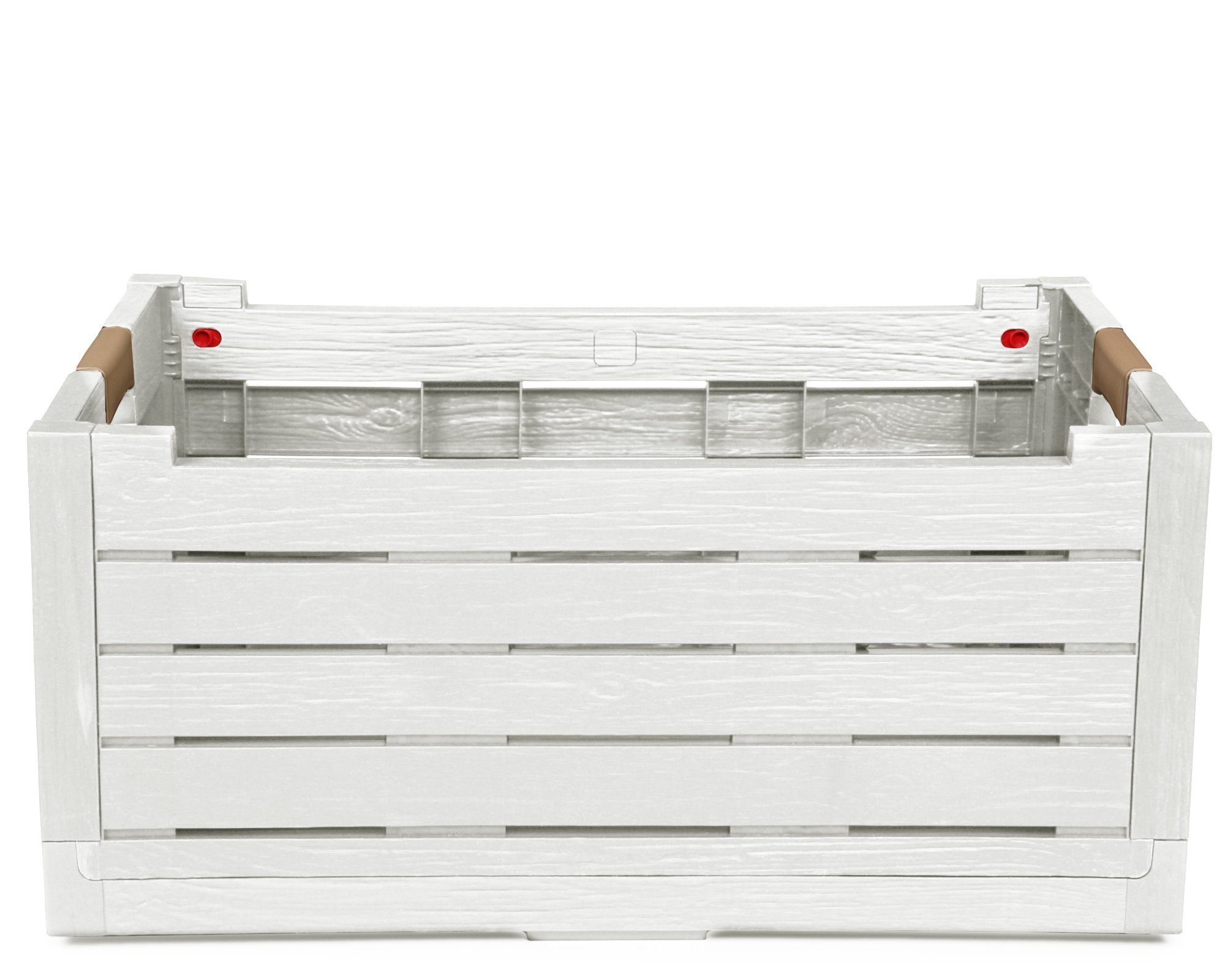 ONDIS24 Klappbox Korb für Brennholz Faltbox Feuerholz Kiste Faltbarer Einkaufskorb, 50 l, Florida Kofferraum Organizer Auto