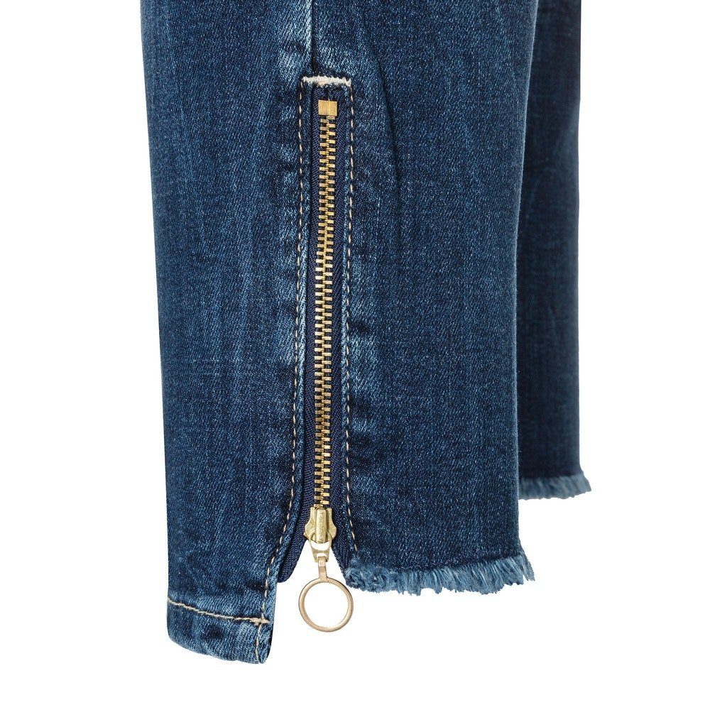 / / Mac Bequeme dark MAC D671 RICH blue Da.Jeans net Jeans wash SLIM
