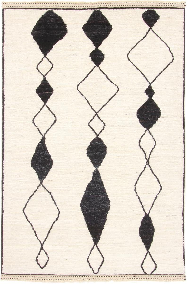 Handgeknüpfter Moderner Maroccan rechteckig, mm Berber 164x243 Nain Höhe: Orientteppich, 20 Trading, Orientteppich