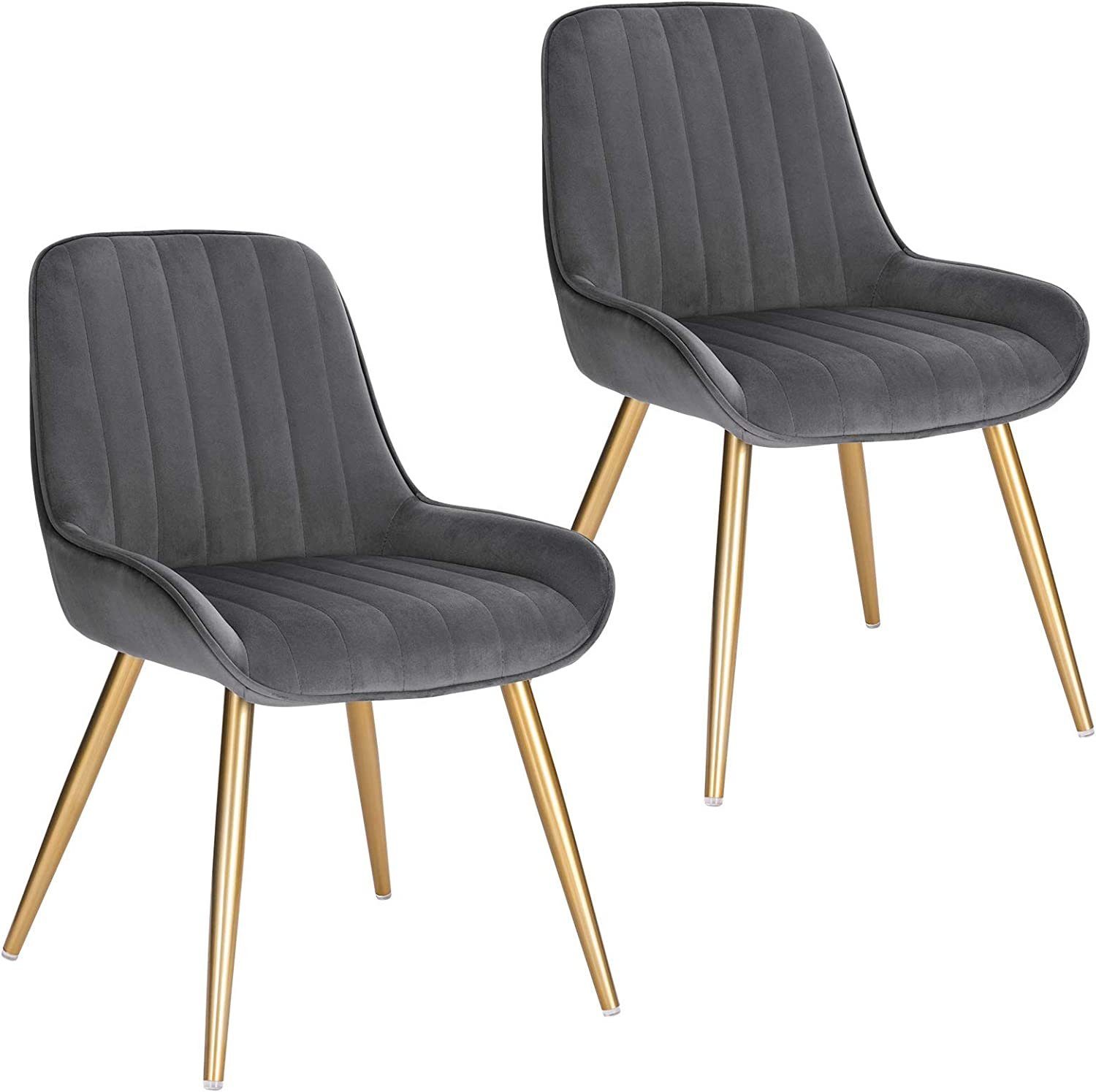 EUGAD Esszimmerstuhl (2 St), Retro, Sitzfläche günstig online kaufen