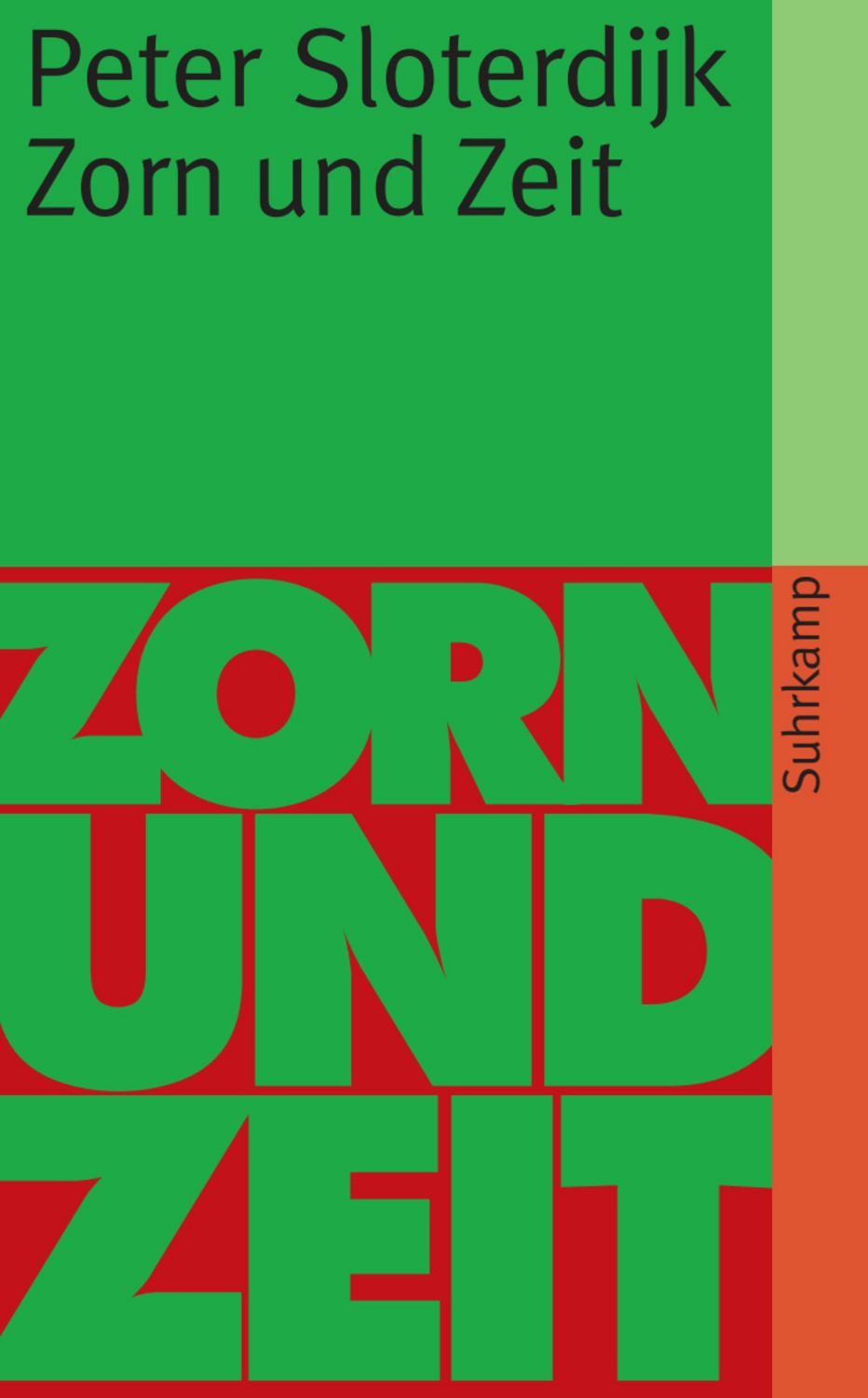 Zorn und Zeit / Peter Sloterdijk
