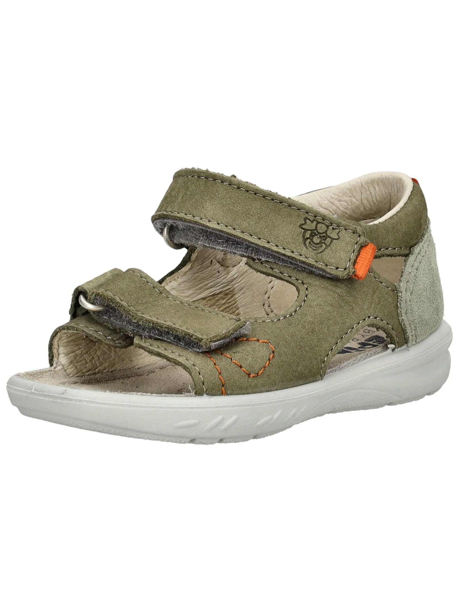 Sandalen Leder/Textil . Riemchensandalette