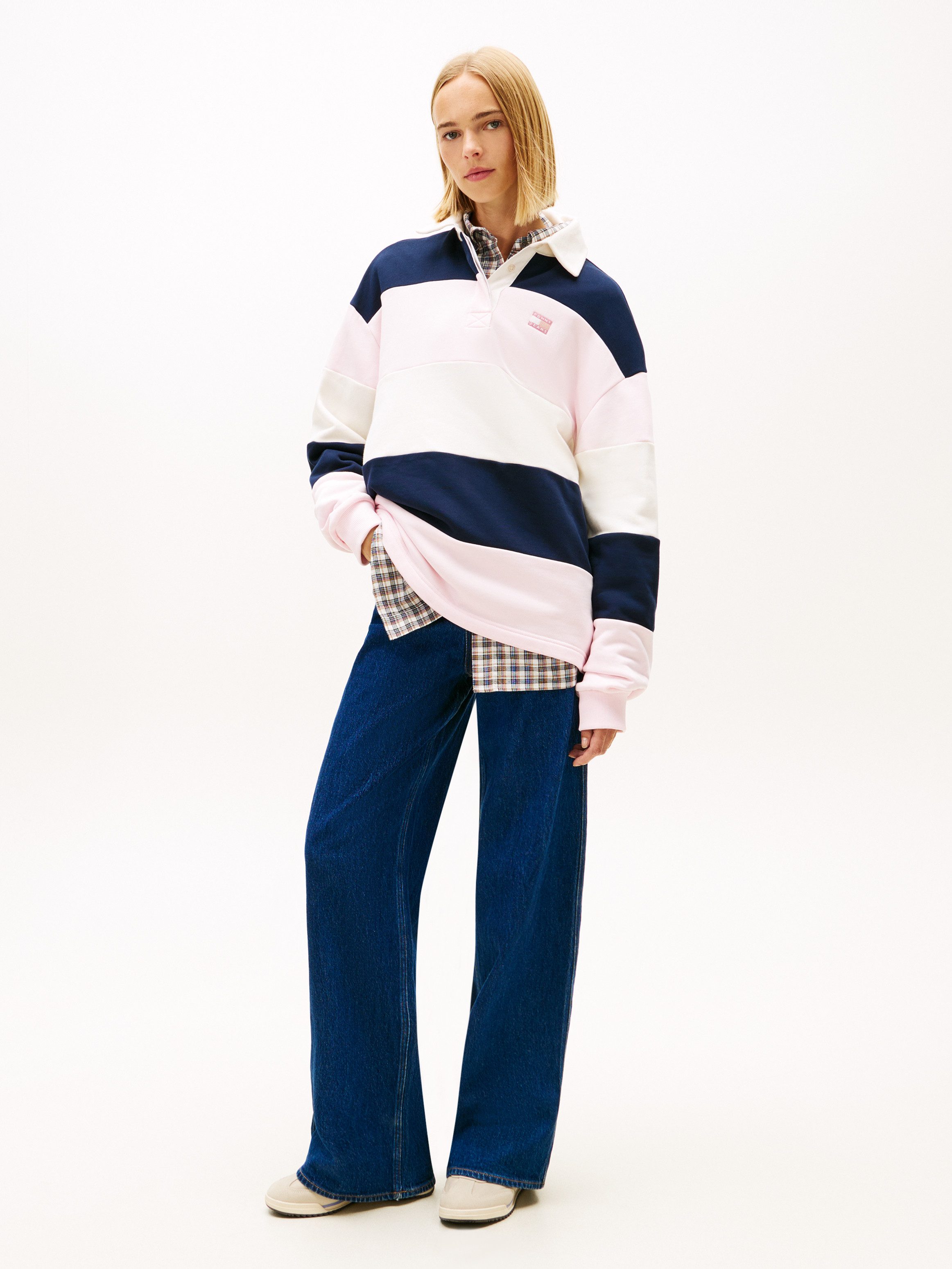 Tommy Jeans Loose-fit-Jeans CLAIRE HR WD